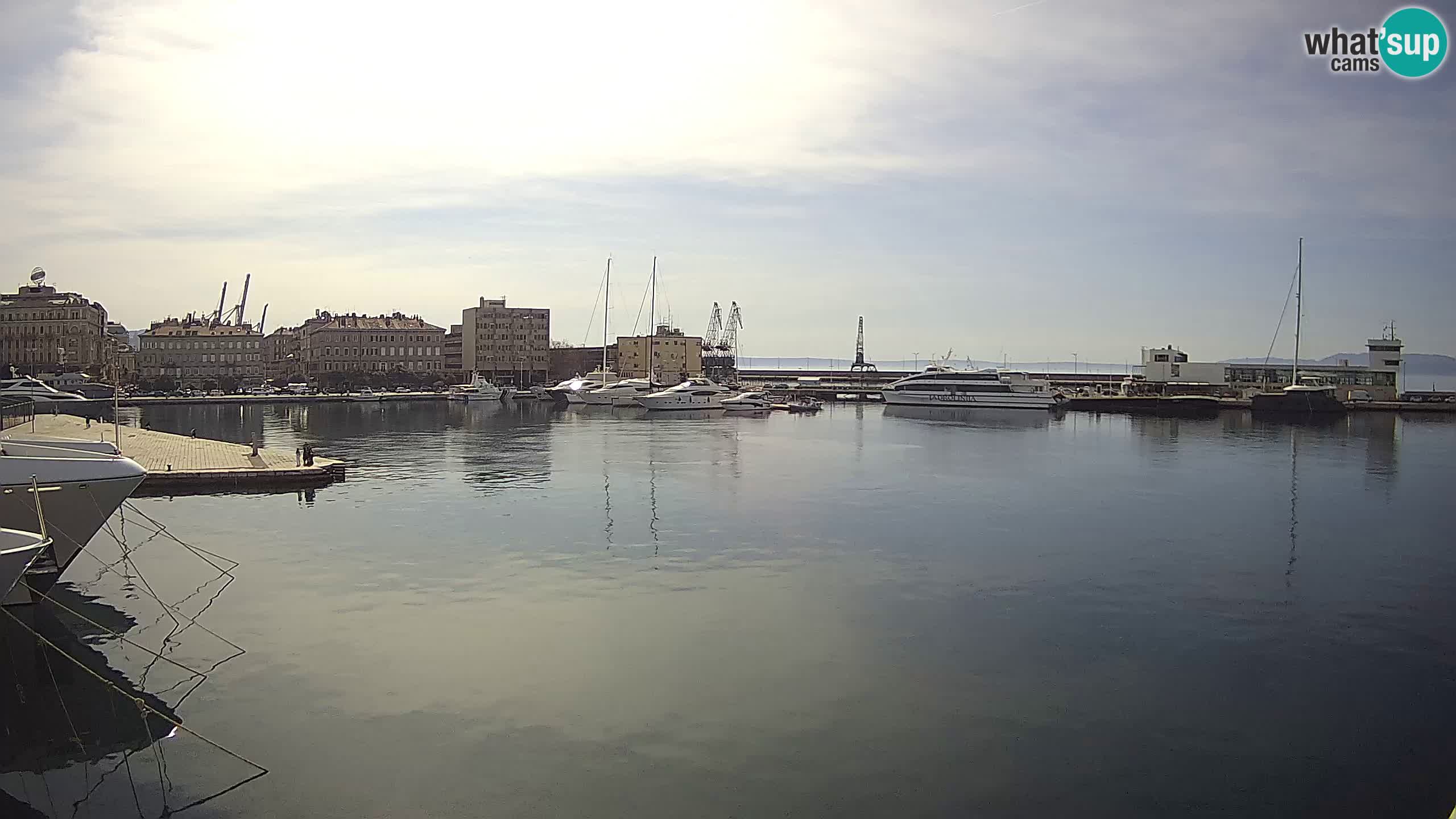 Rijeka – Botel Marina web kamera