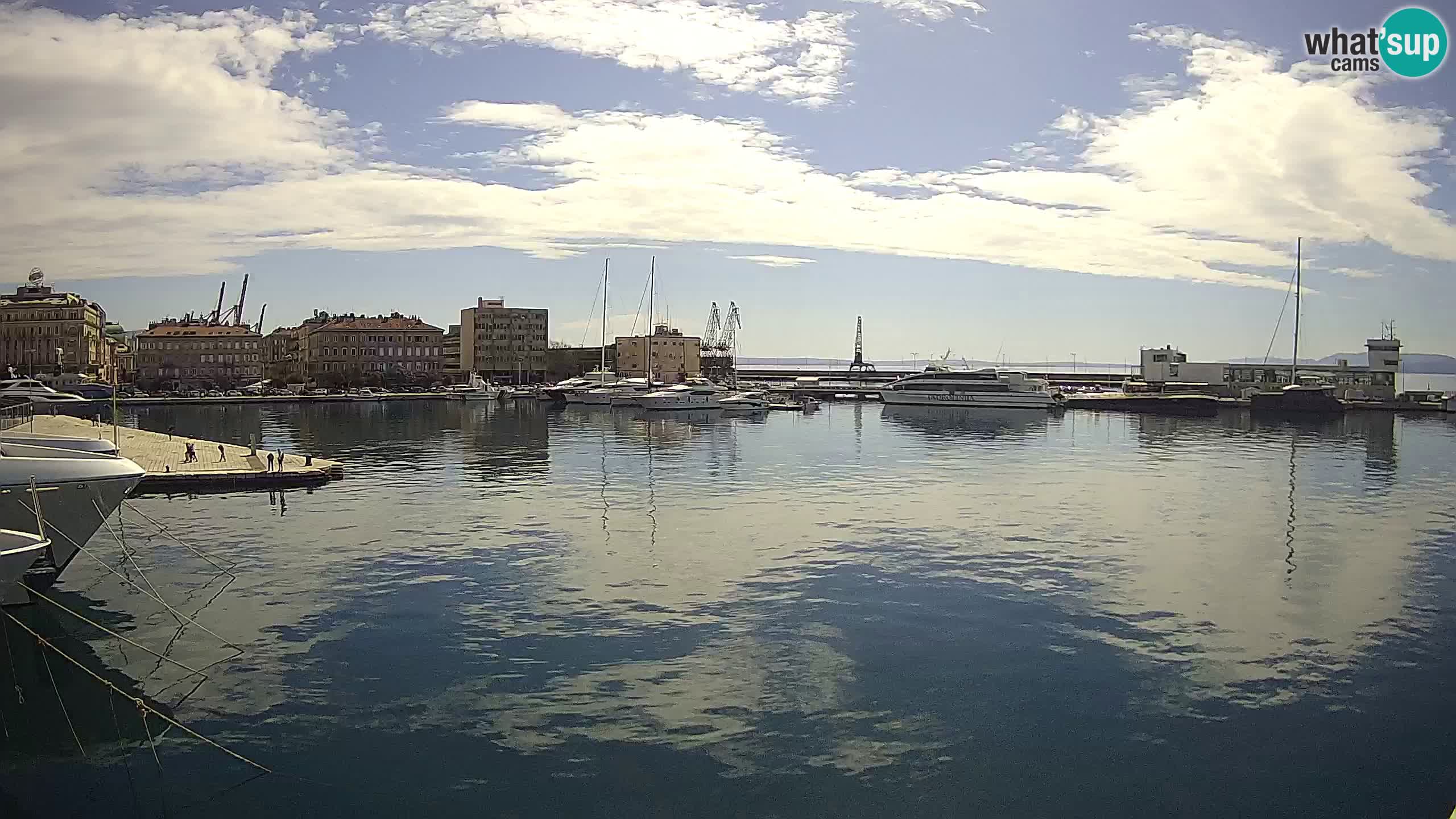 Botel Marina – Fiume live webcam