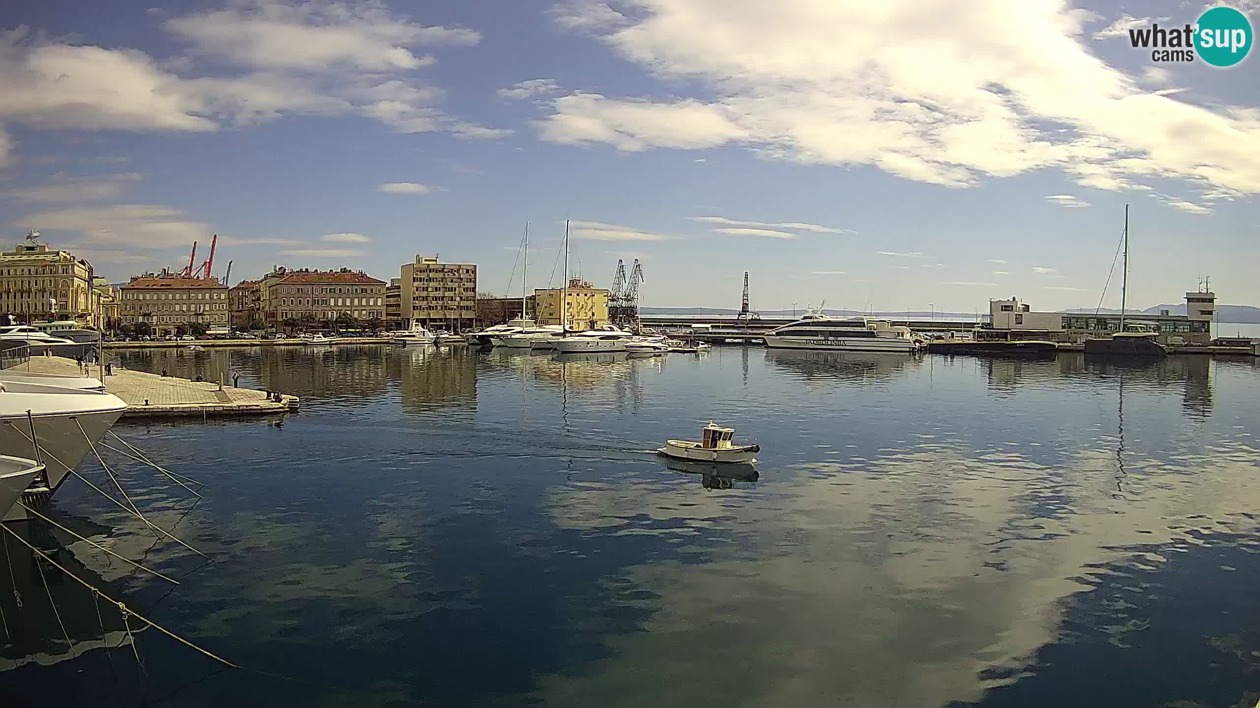 Rijeka – Botel Marina web kamera
