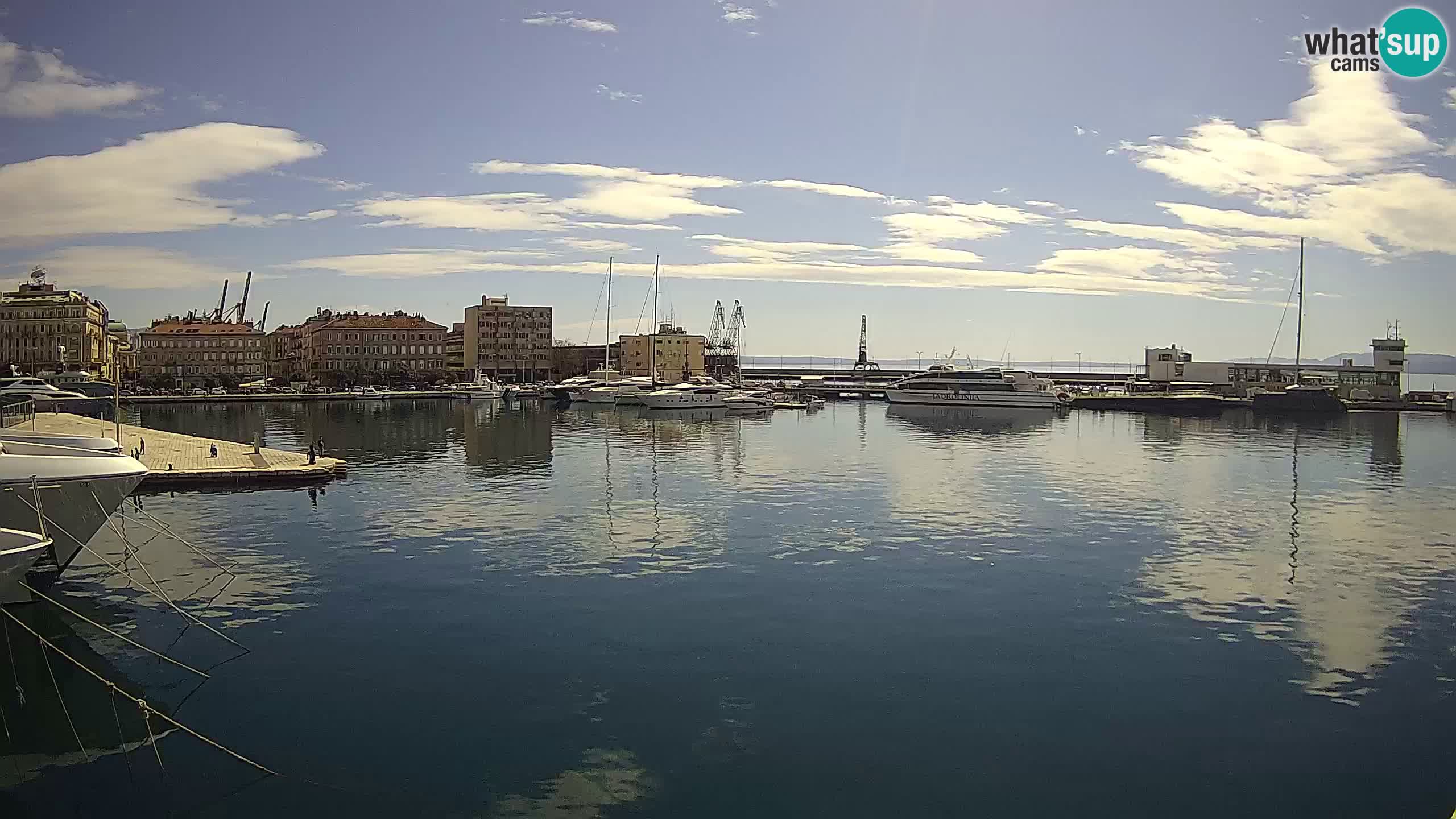 Rijeka – Botel Marina webcam en direct