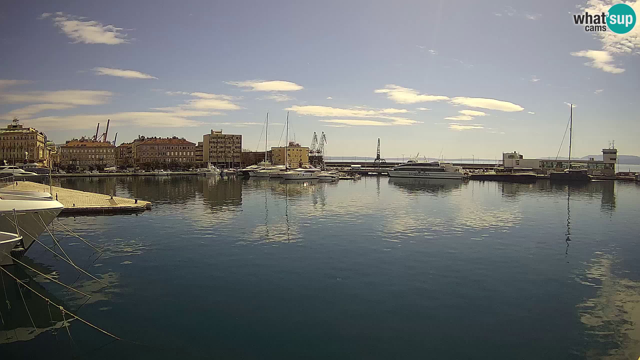 Rijeka – Botel Marina web kamera