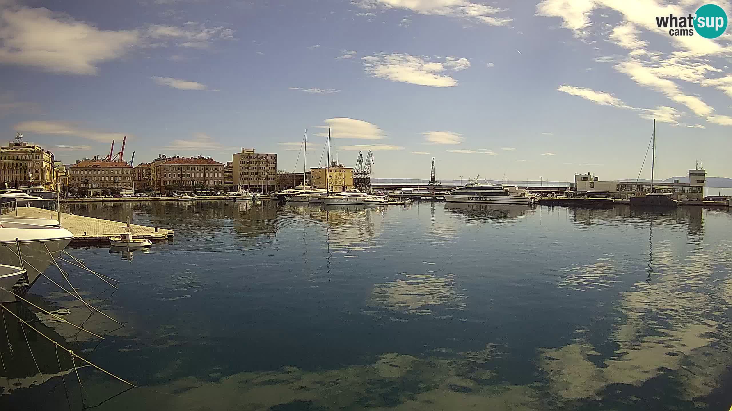 Rijeka – Botel Marina web kamera