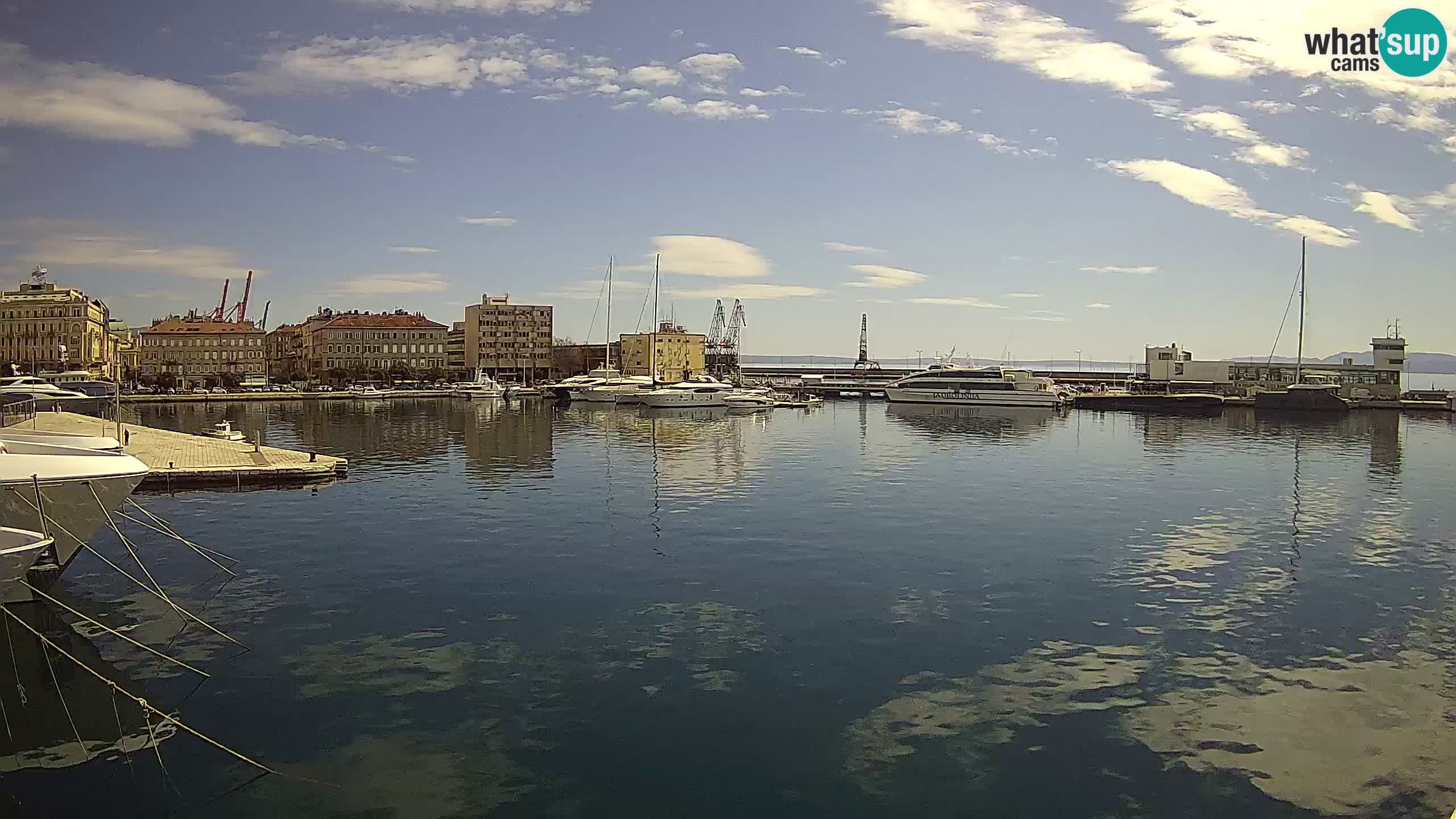 Rijeka – Botel Marina webcam en direct