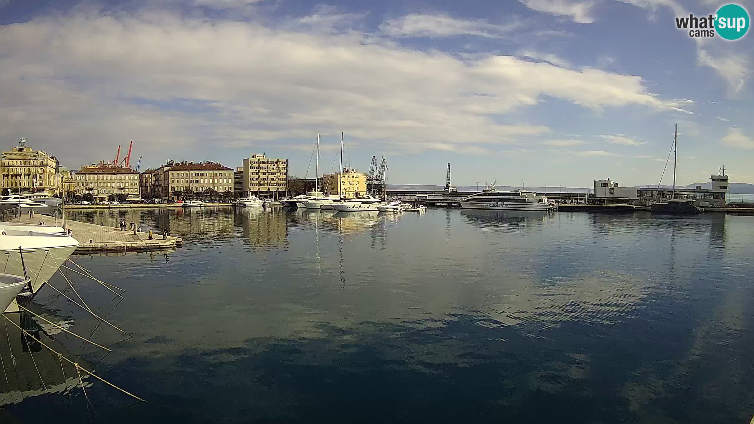 Rijeka – Botel Marina webcam en direct