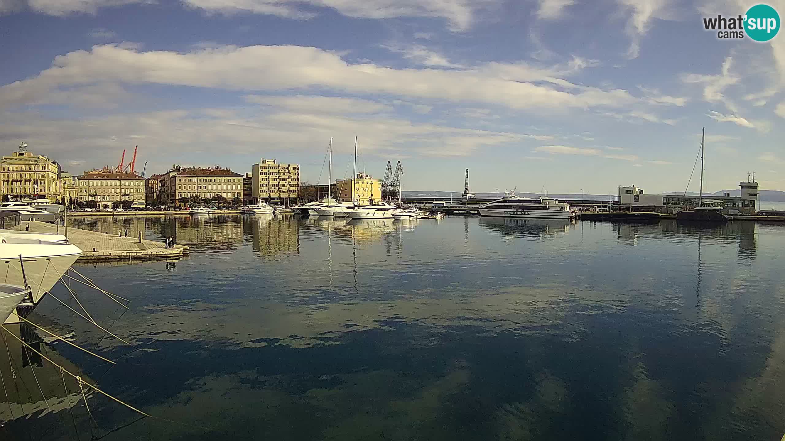 Rijeka – Botel Marina webcam en direct