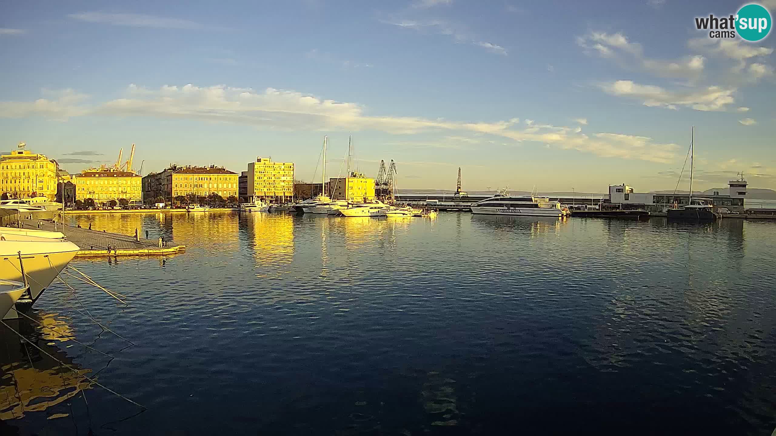 Botel Marina – Fiume live webcam