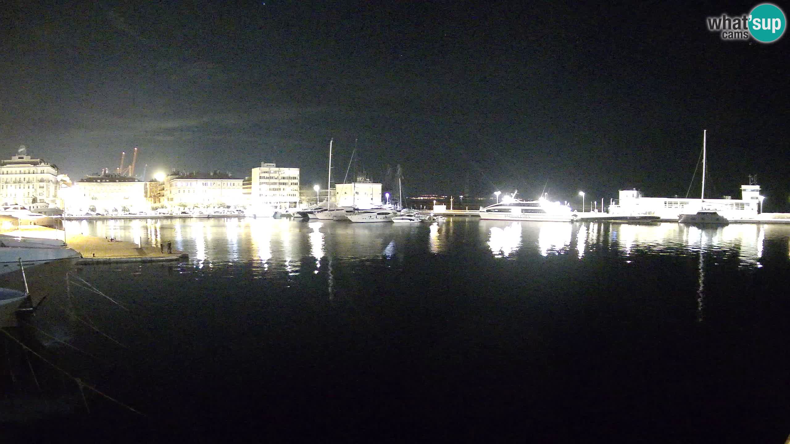 Botel Marina cámara web en vivo Rijeka
