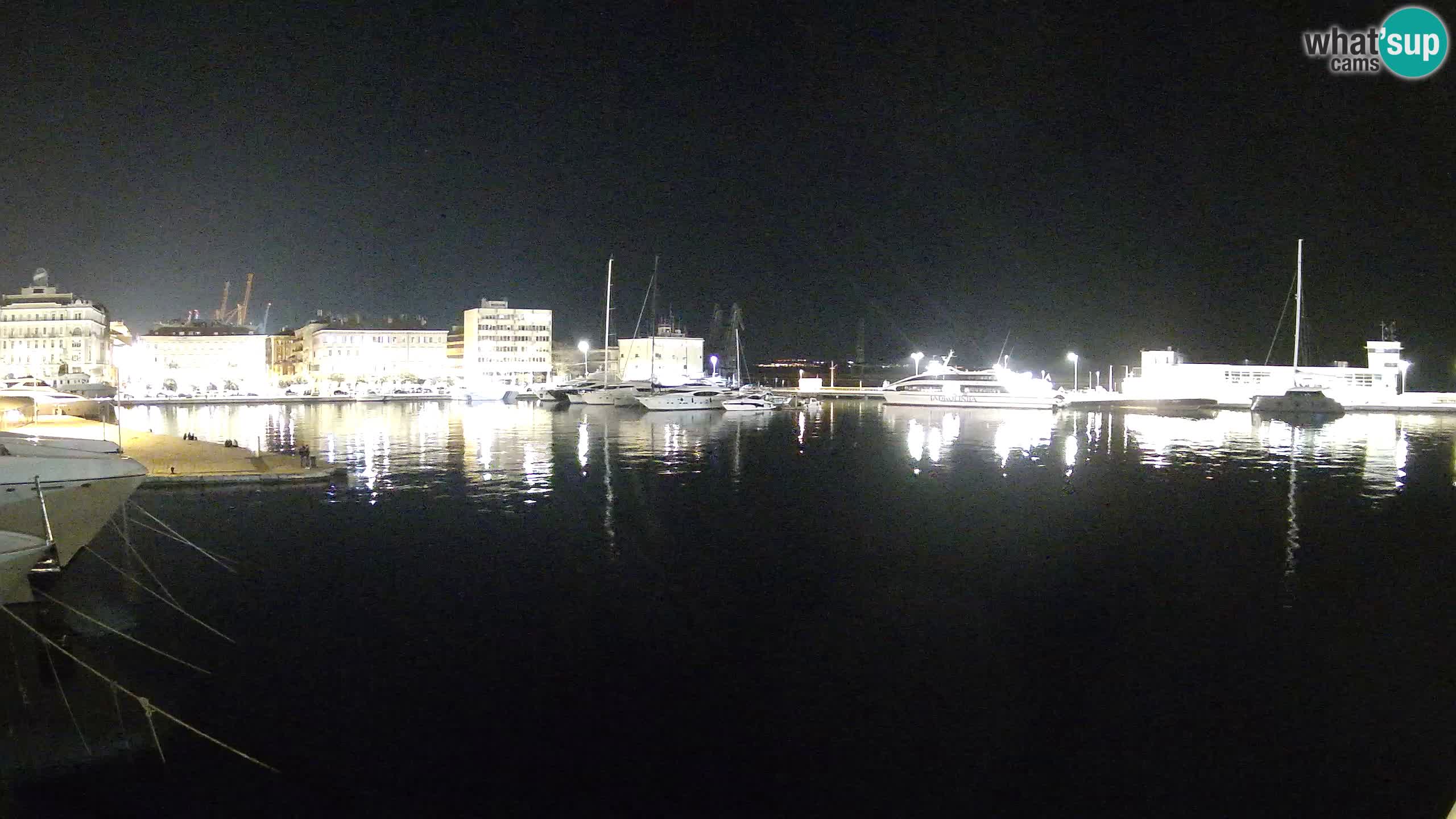 Rijeka – Botel Marina webcam en direct