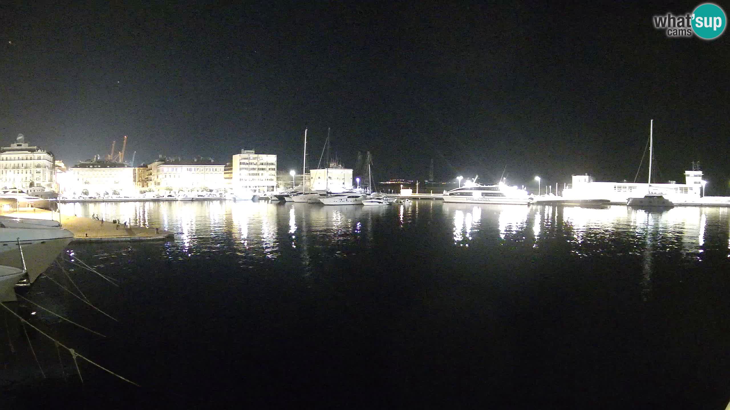 Botel Marina cámara web en vivo Rijeka