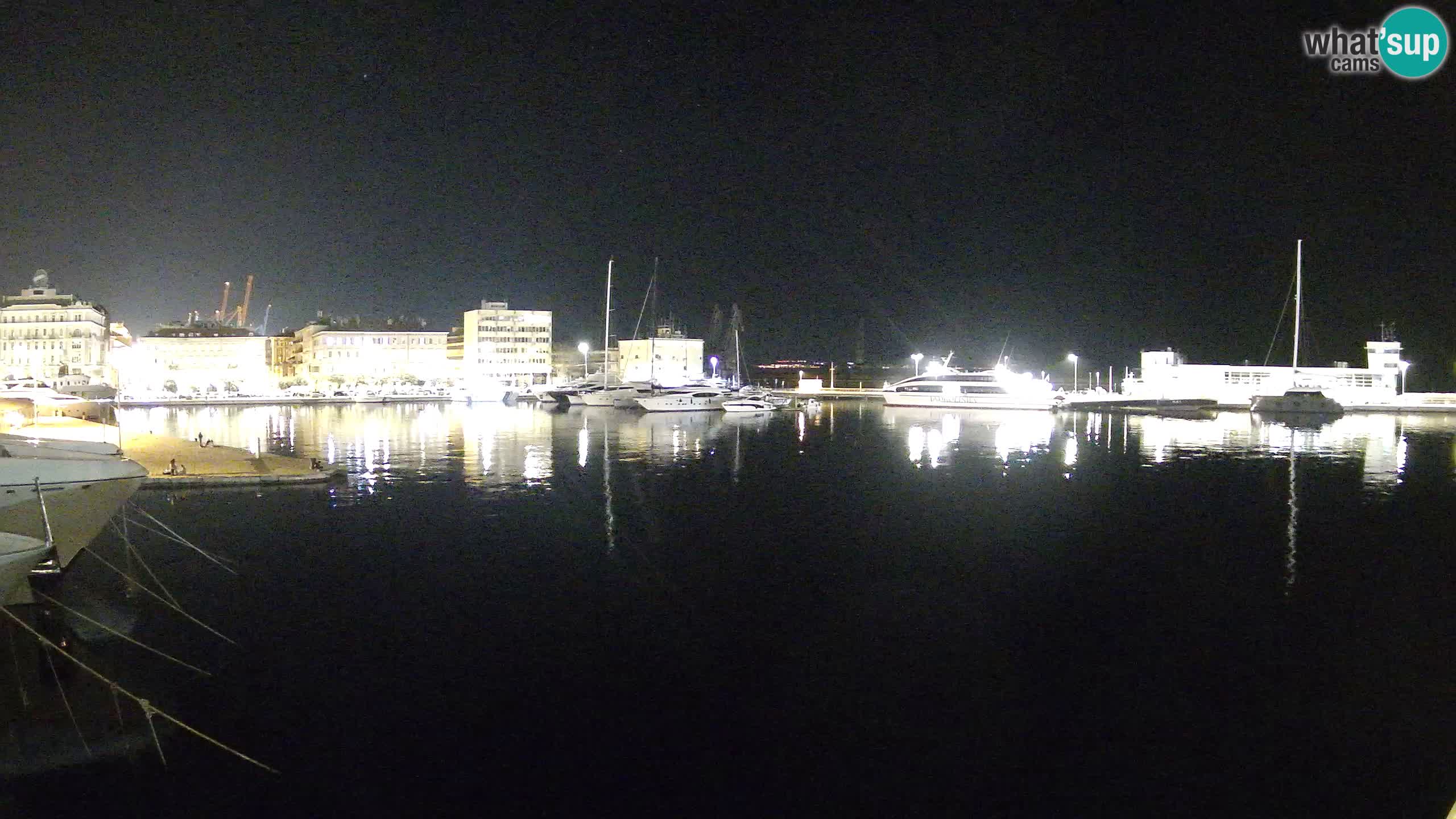 Botel Marina cámara web en vivo Rijeka