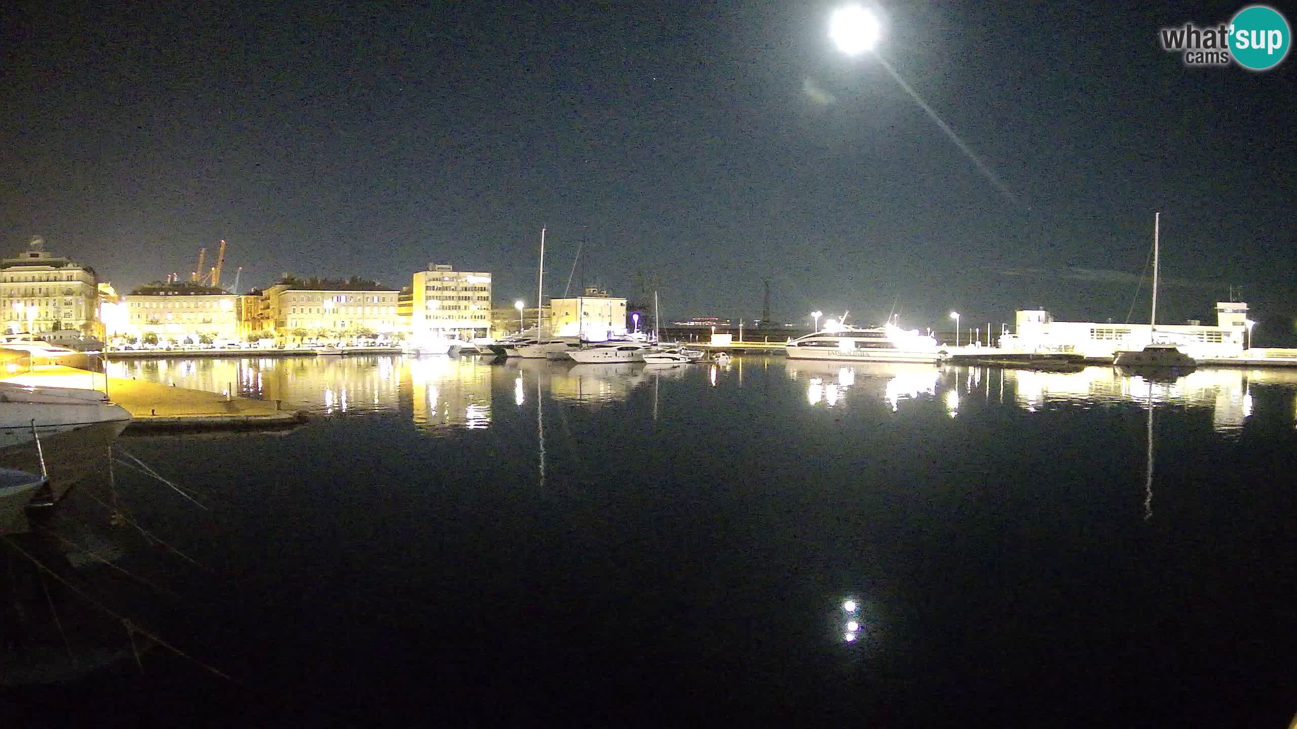 Rijeka – Botel Marina web kamera