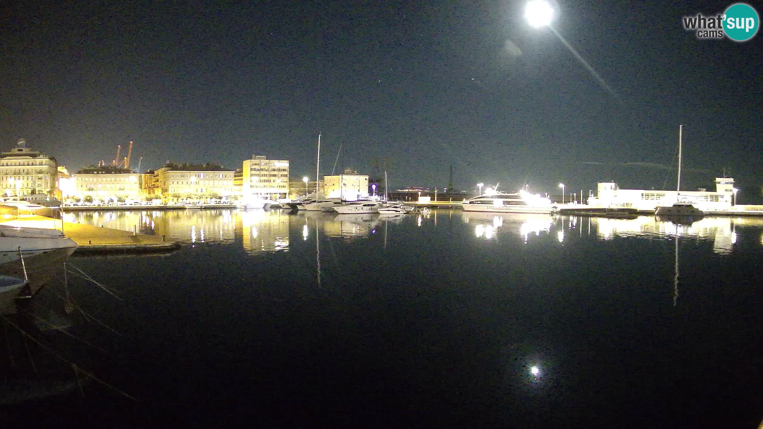 Rijeka – Botel Marina webcam en direct