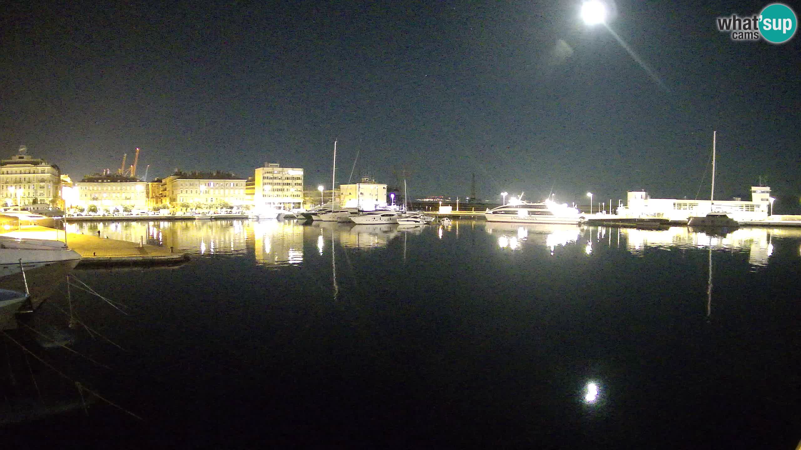 Reka – Botel Marina spletna kamera