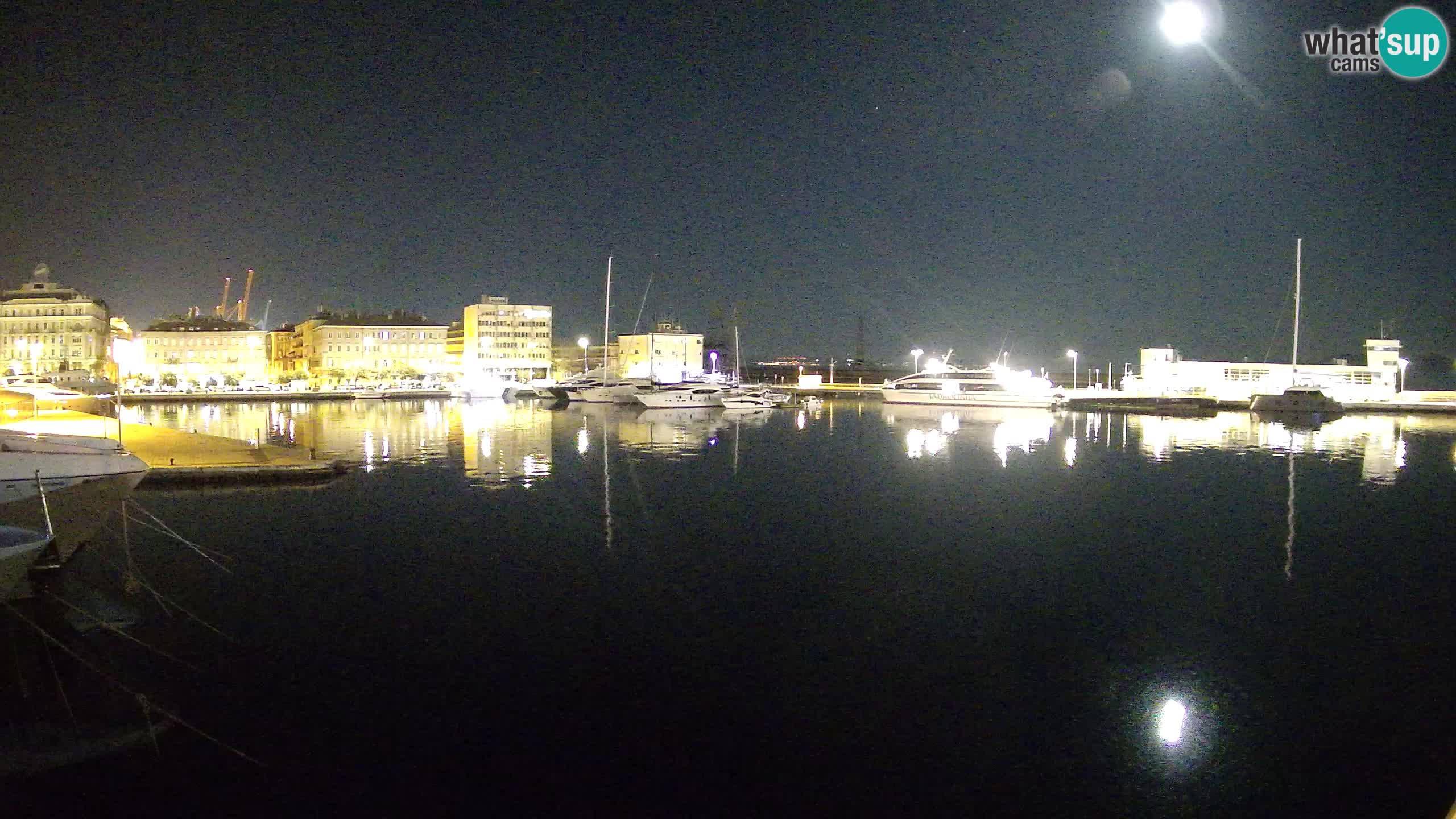 Rijeka – Botel Marina web kamera