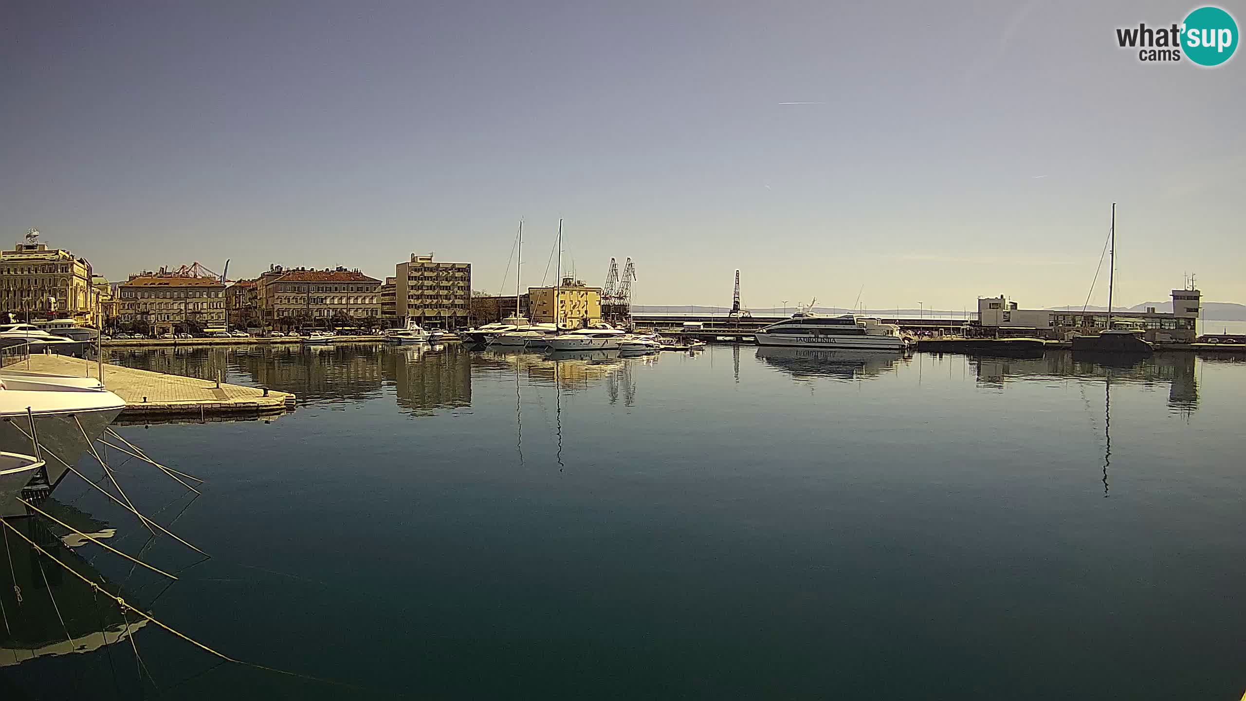 Rijeka – Botel Marina web kamera
