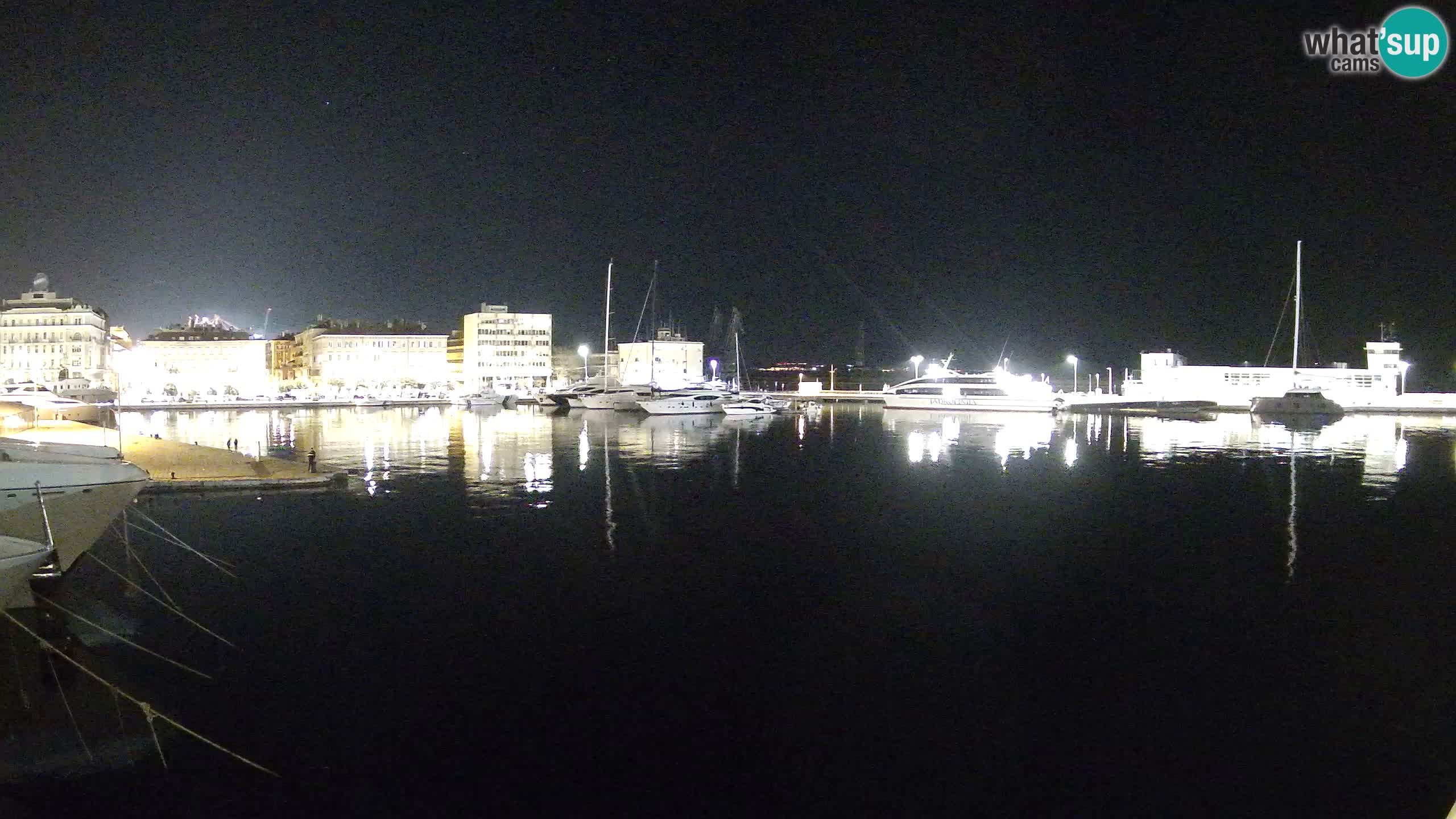 Reka – Botel Marina spletna kamera