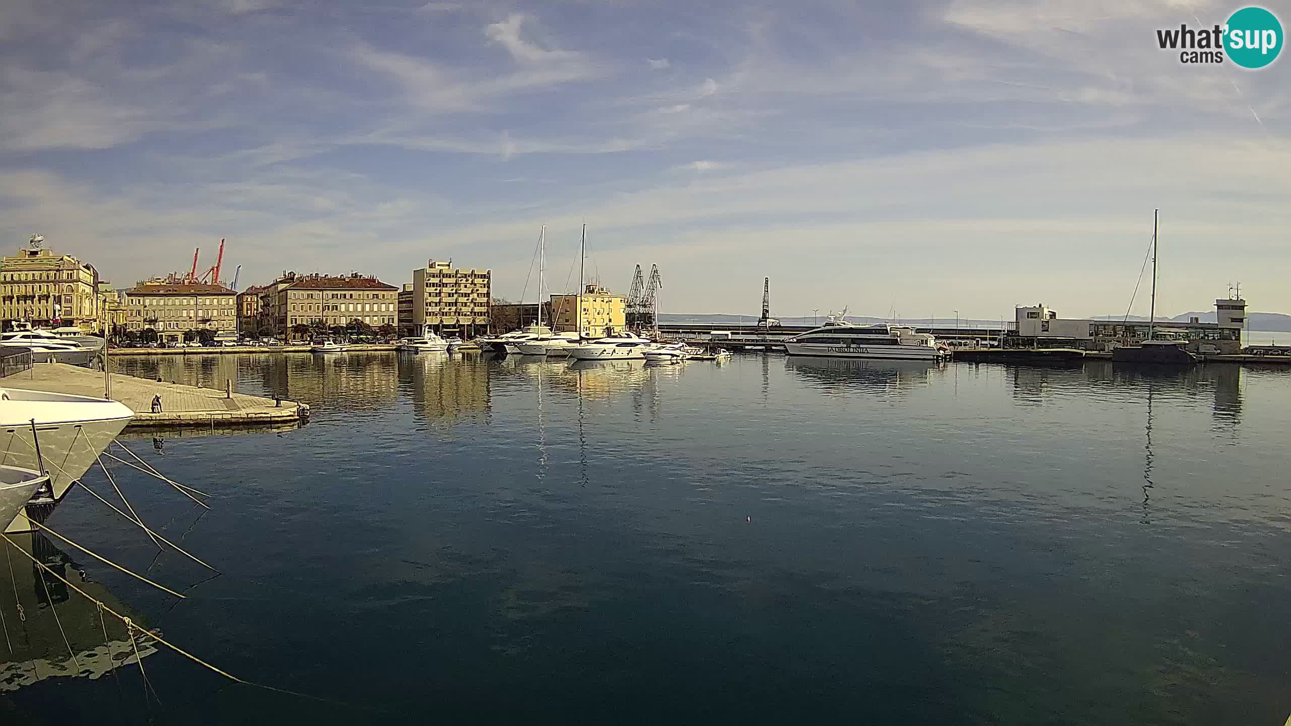 Rijeka – Botel Marina web kamera