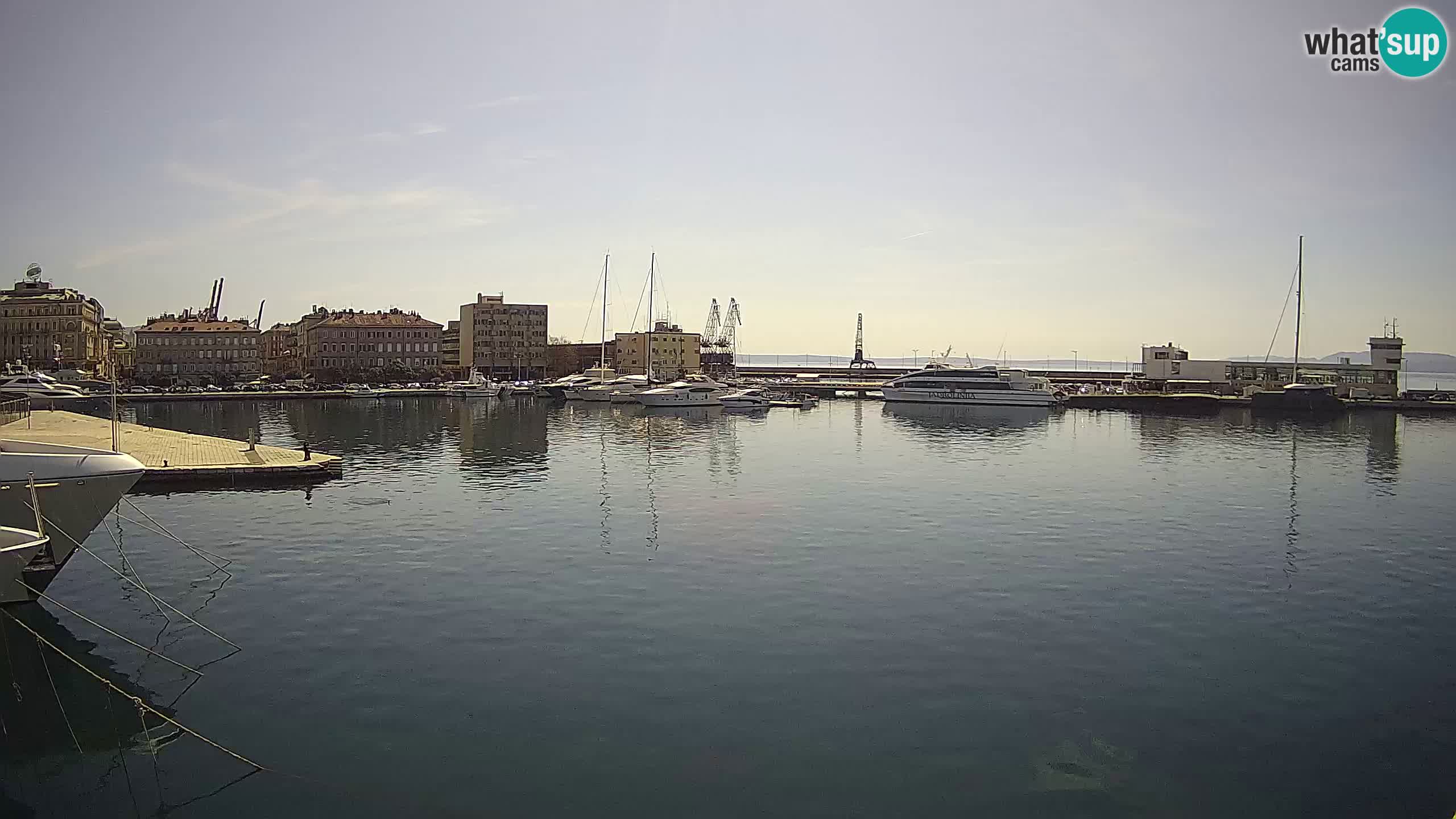 Rijeka – Botel Marina webcam en direct