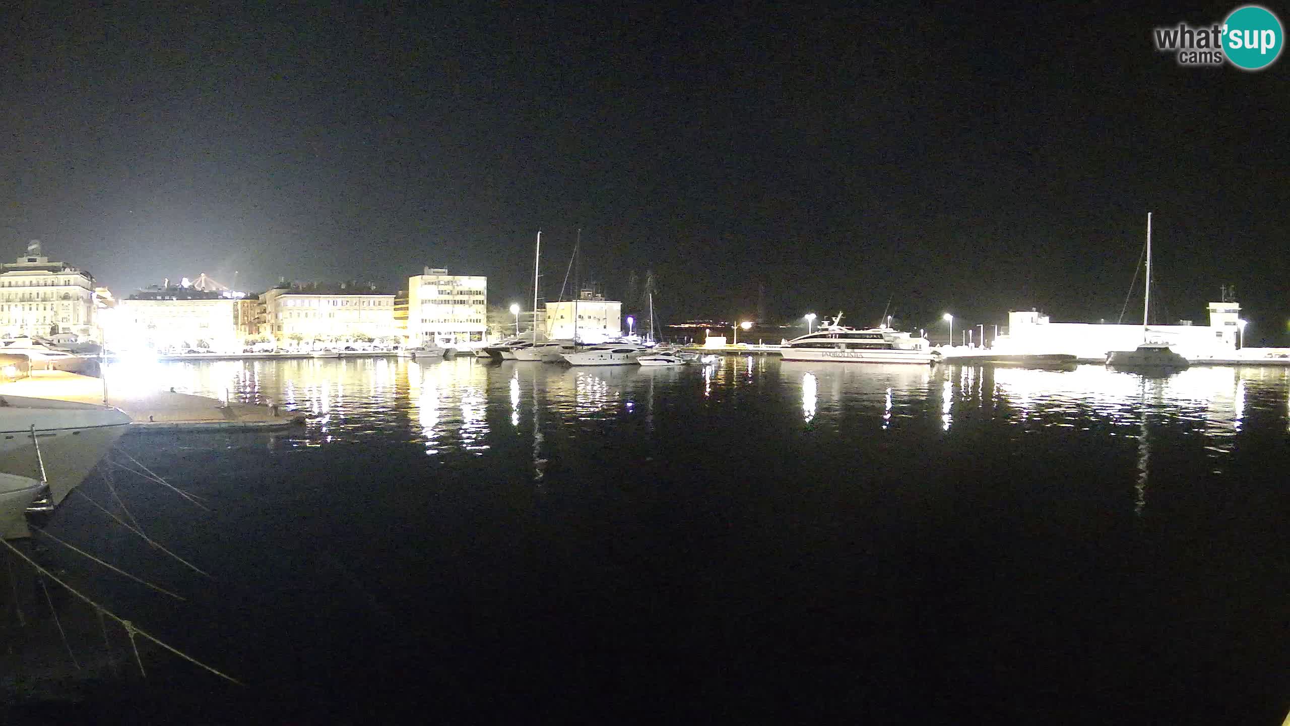 Rijeka – Botel Marina webcam en direct