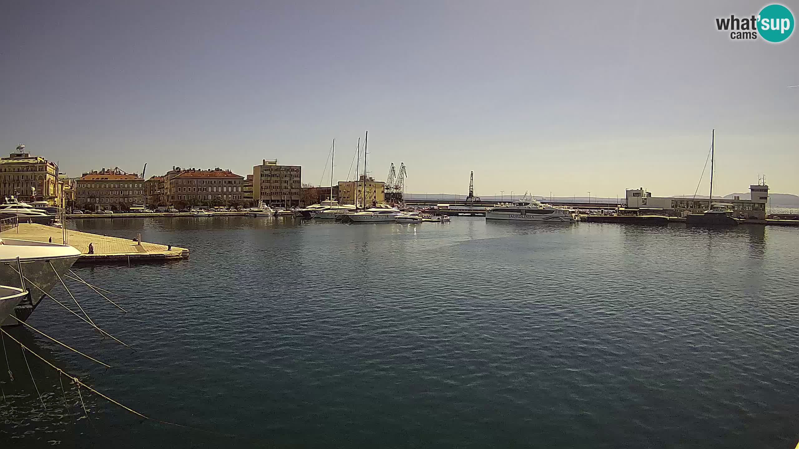 Rijeka – Botel Marina webcam en direct