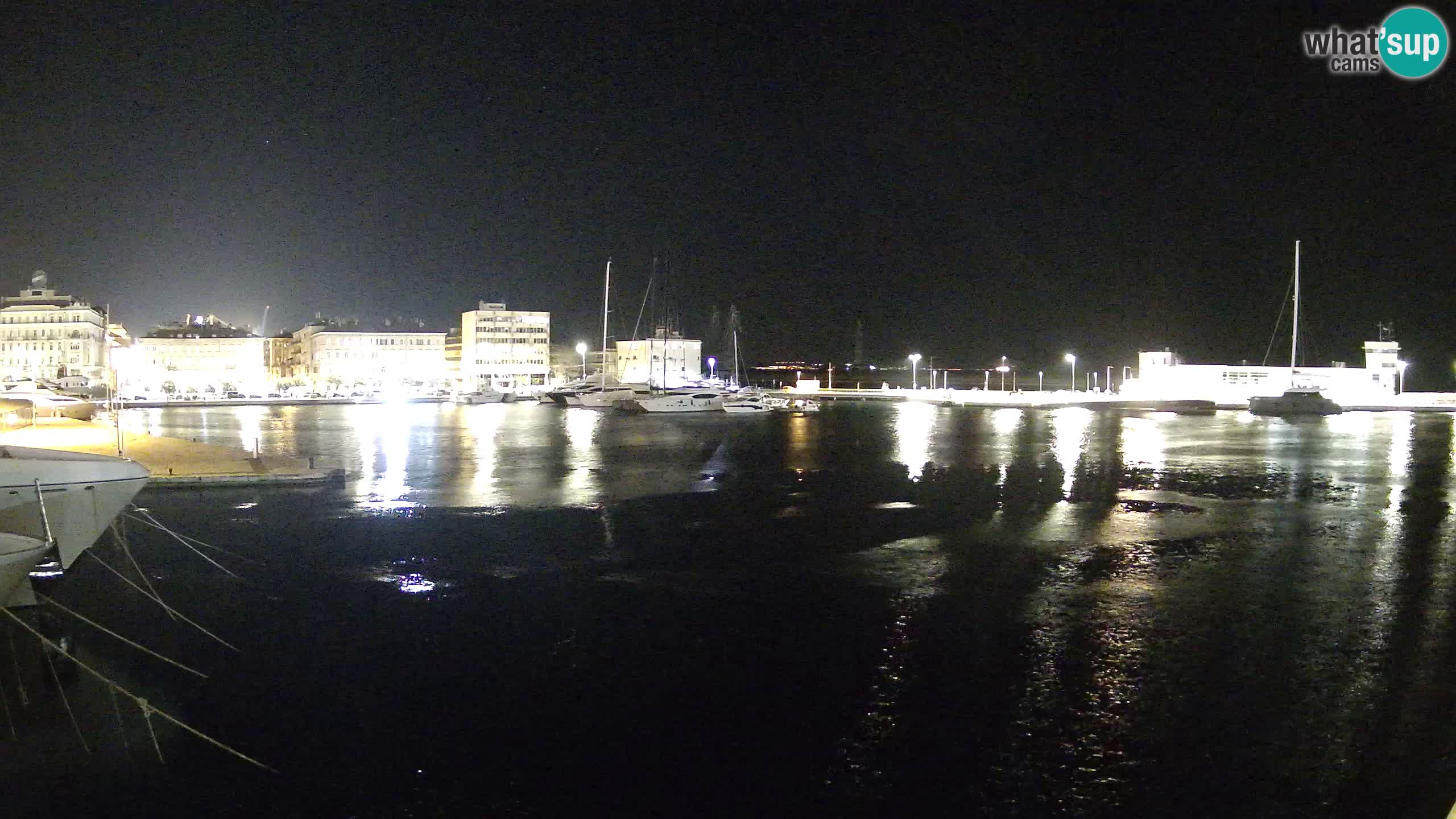 Rijeka – Botel Marina web kamera