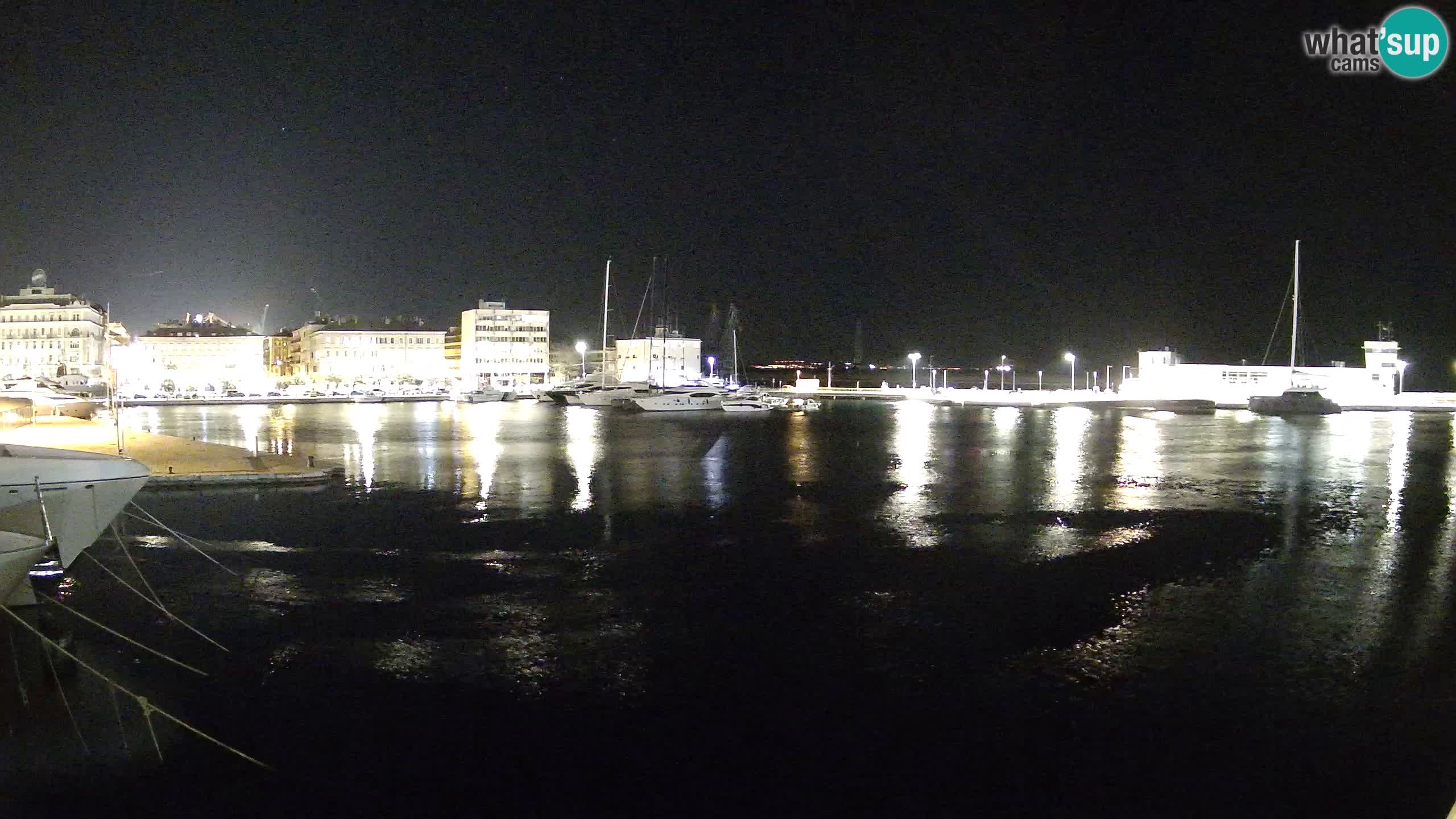 Reka – Botel Marina spletna kamera