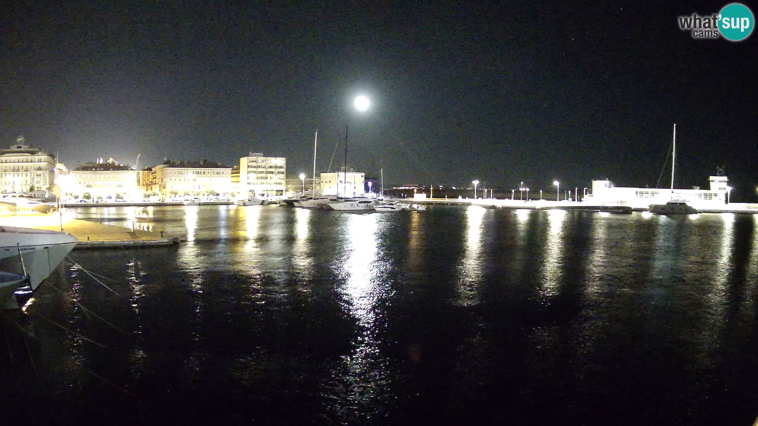 Botel Marina – Rijeka live cam