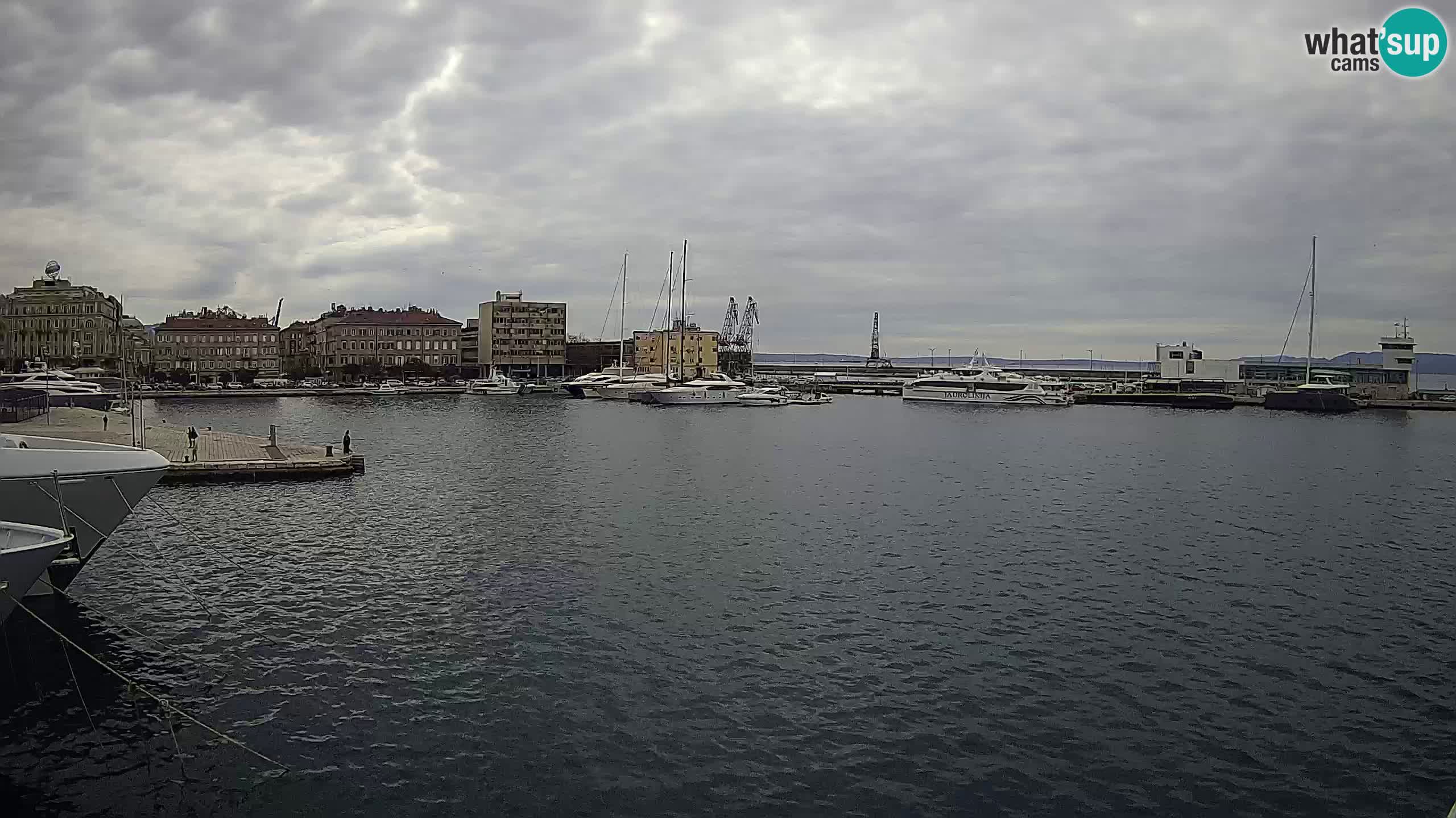 Rijeka – Botel Marina web kamera