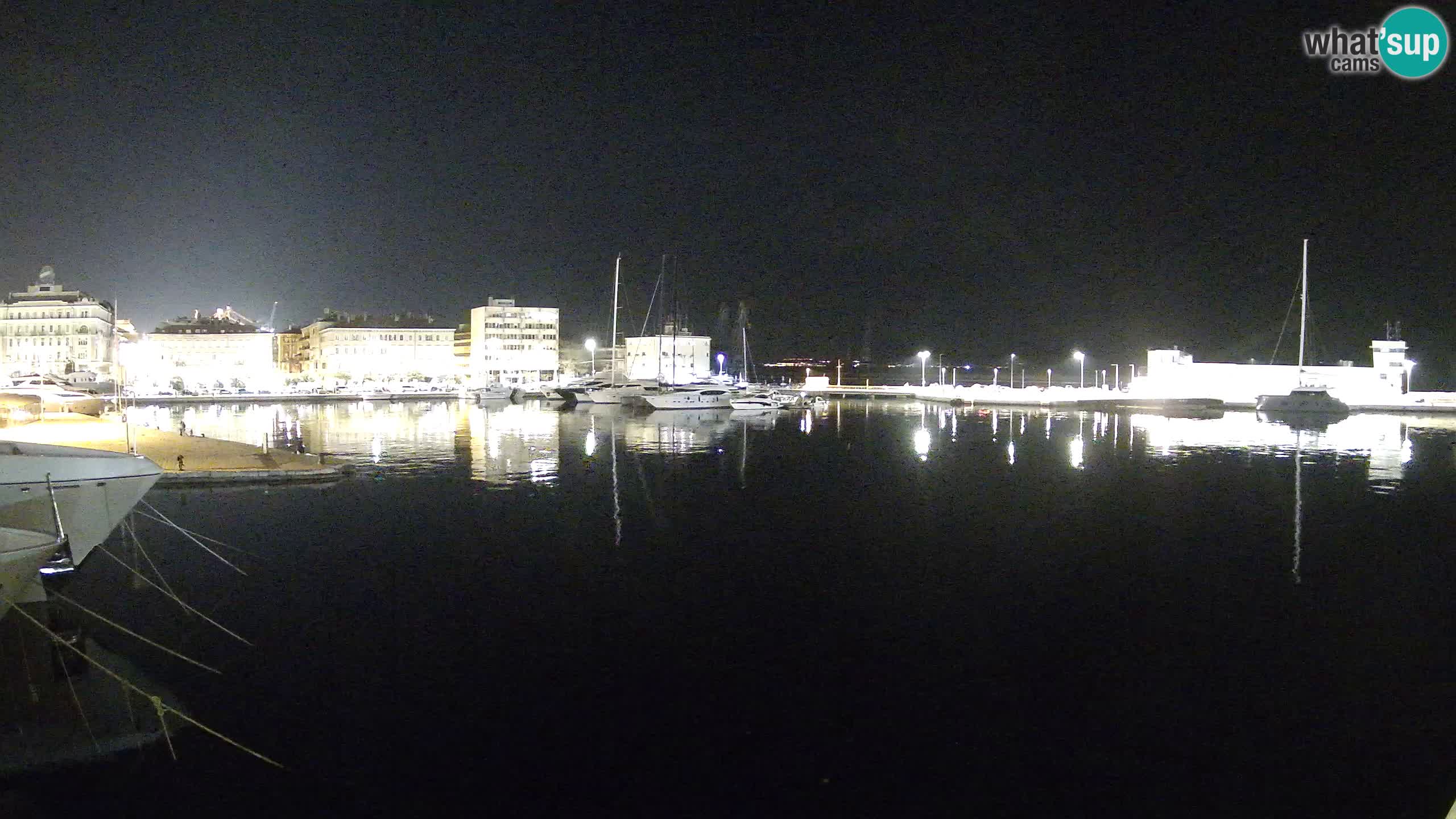 Reka – Botel Marina spletna kamera