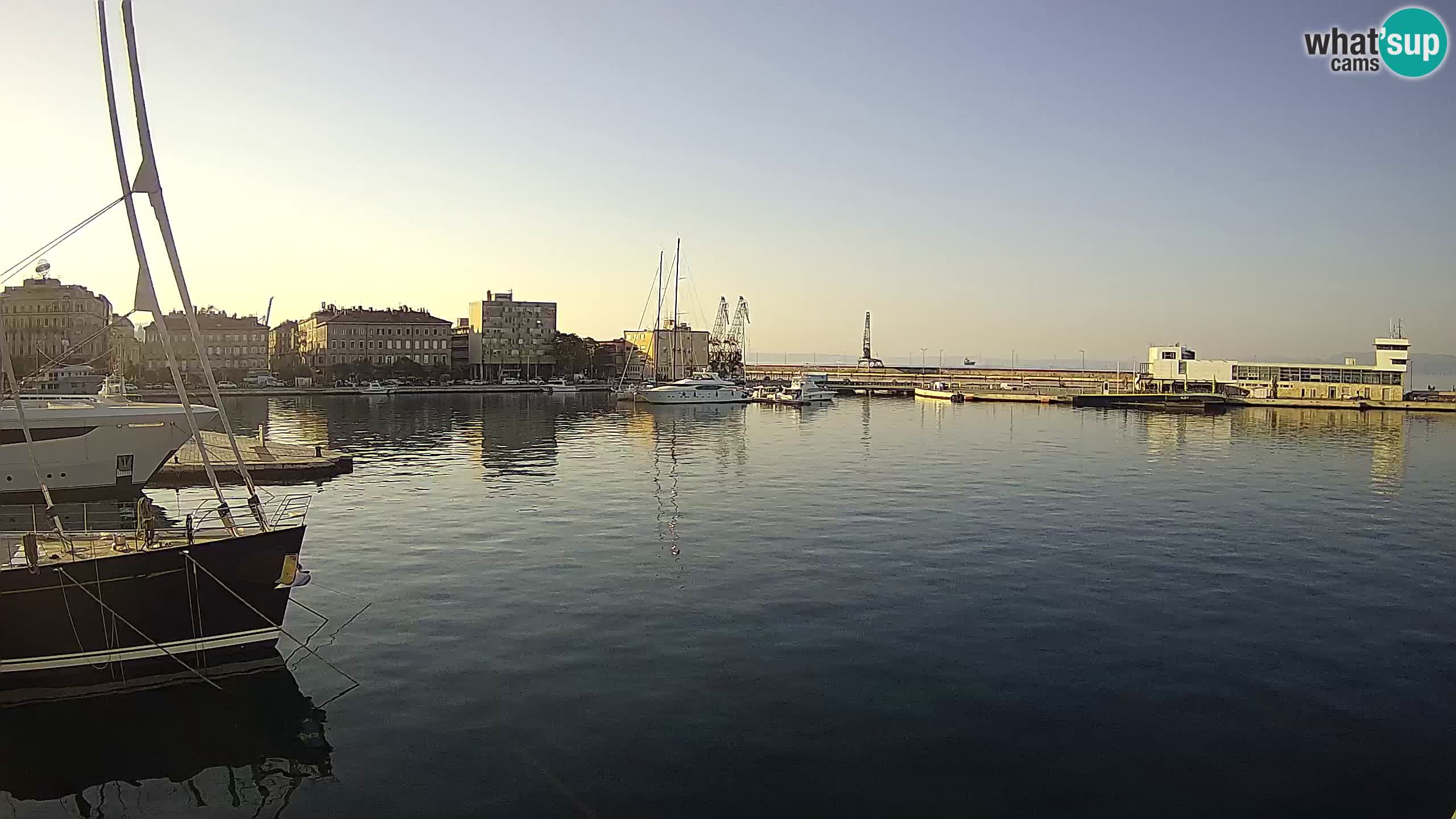 Botel Marina – Fiume live webcam