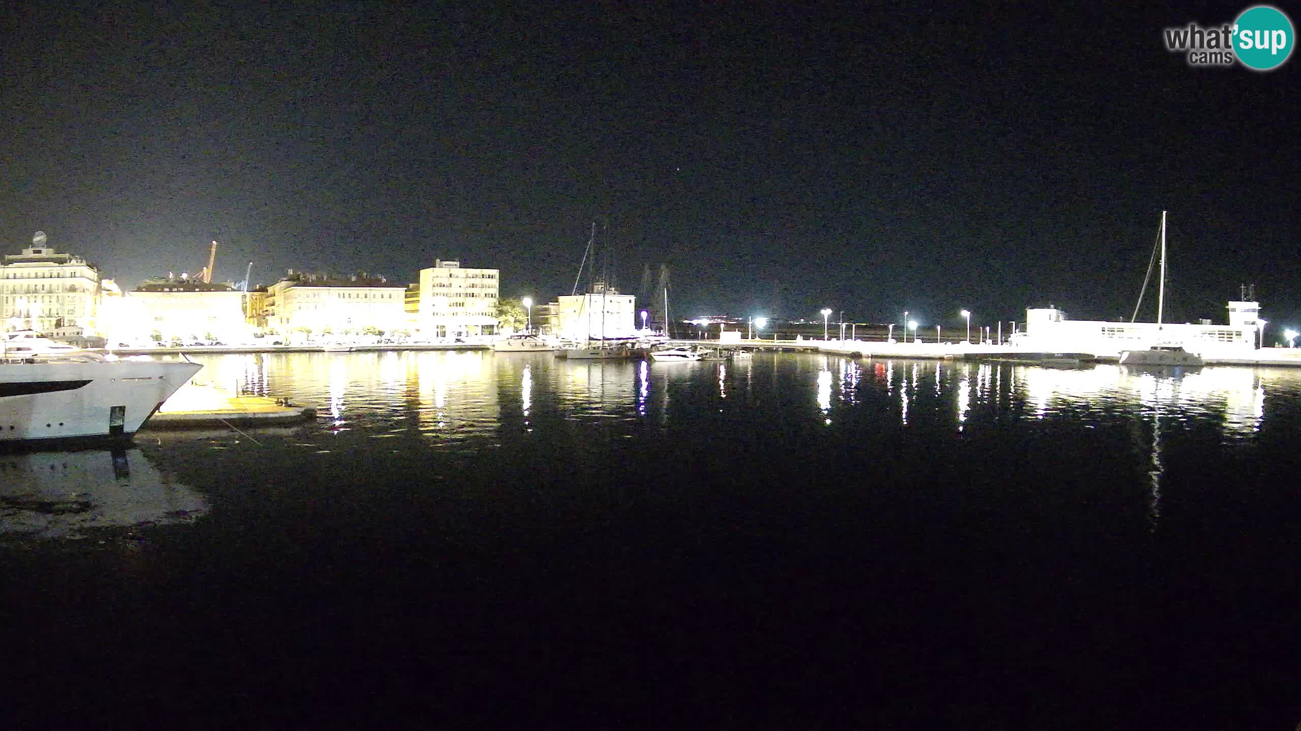 Rijeka – Botel Marina webcam en direct