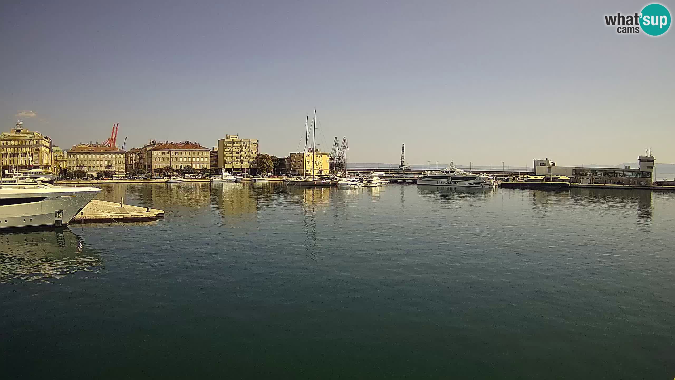 Botel Marina – Rijeka live cam