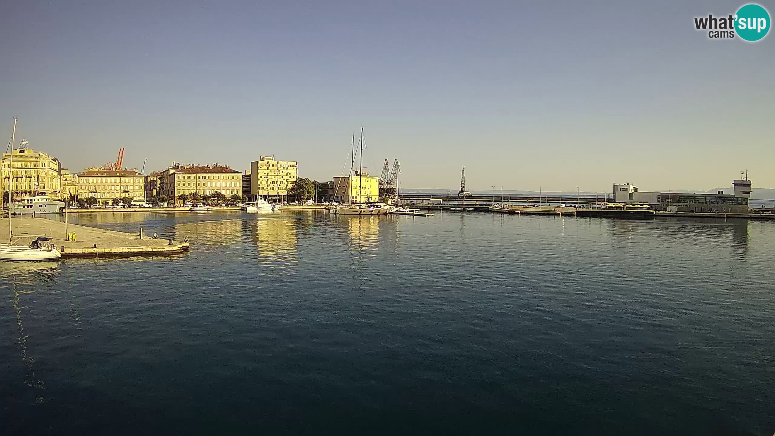 Botel Marina – Rijeka webcam
