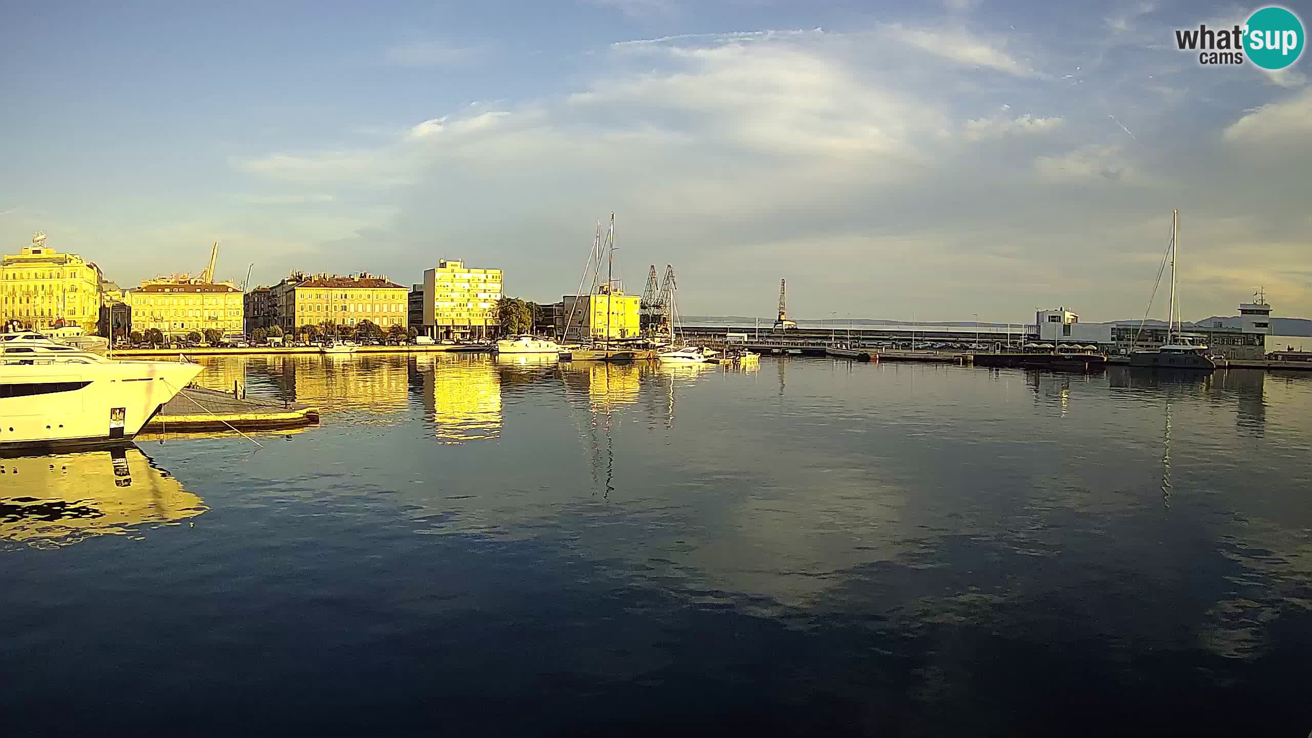 Rijeka – Botel Marina webcam en direct