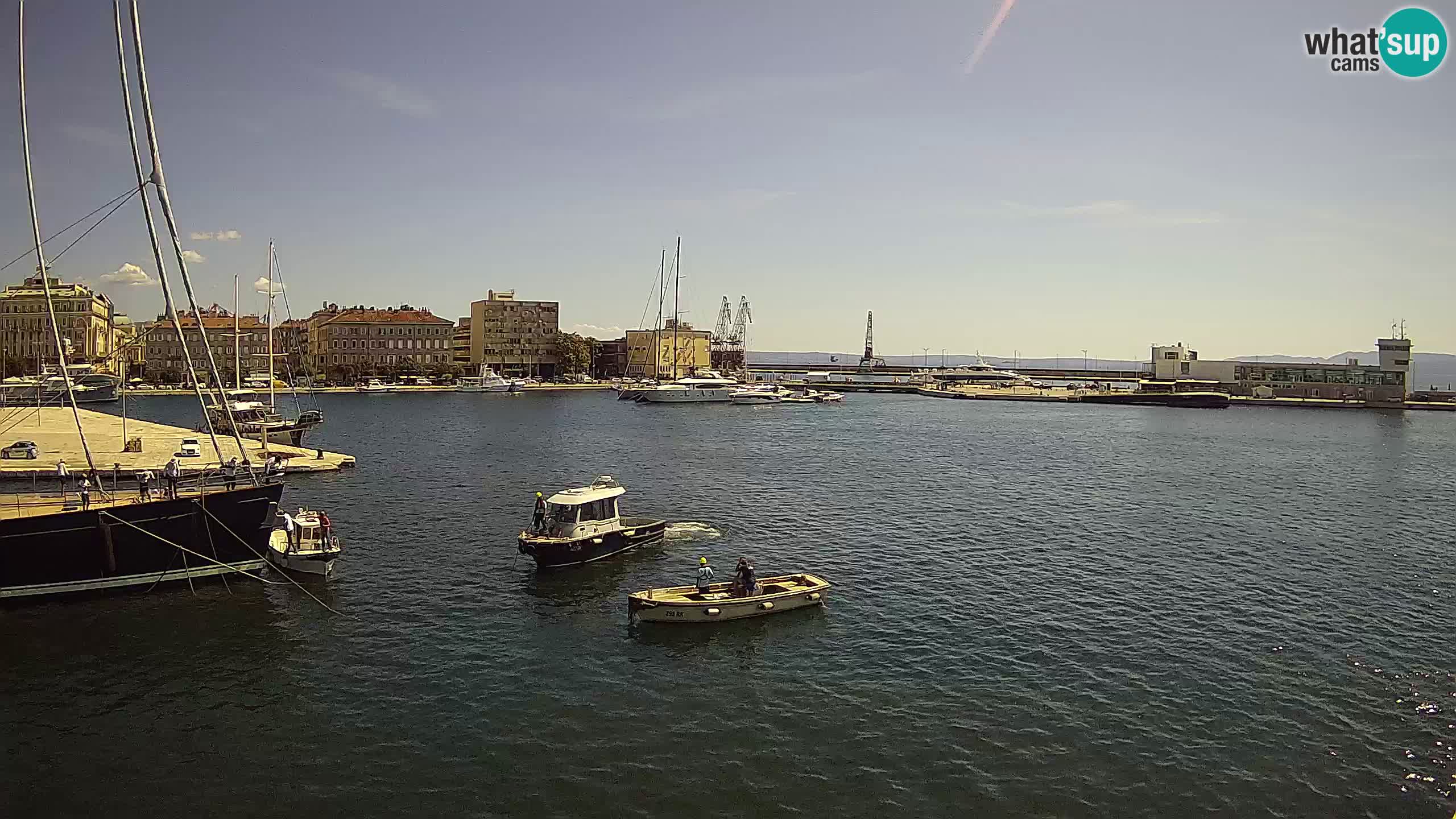 Botel Marina – Fiume live webcam