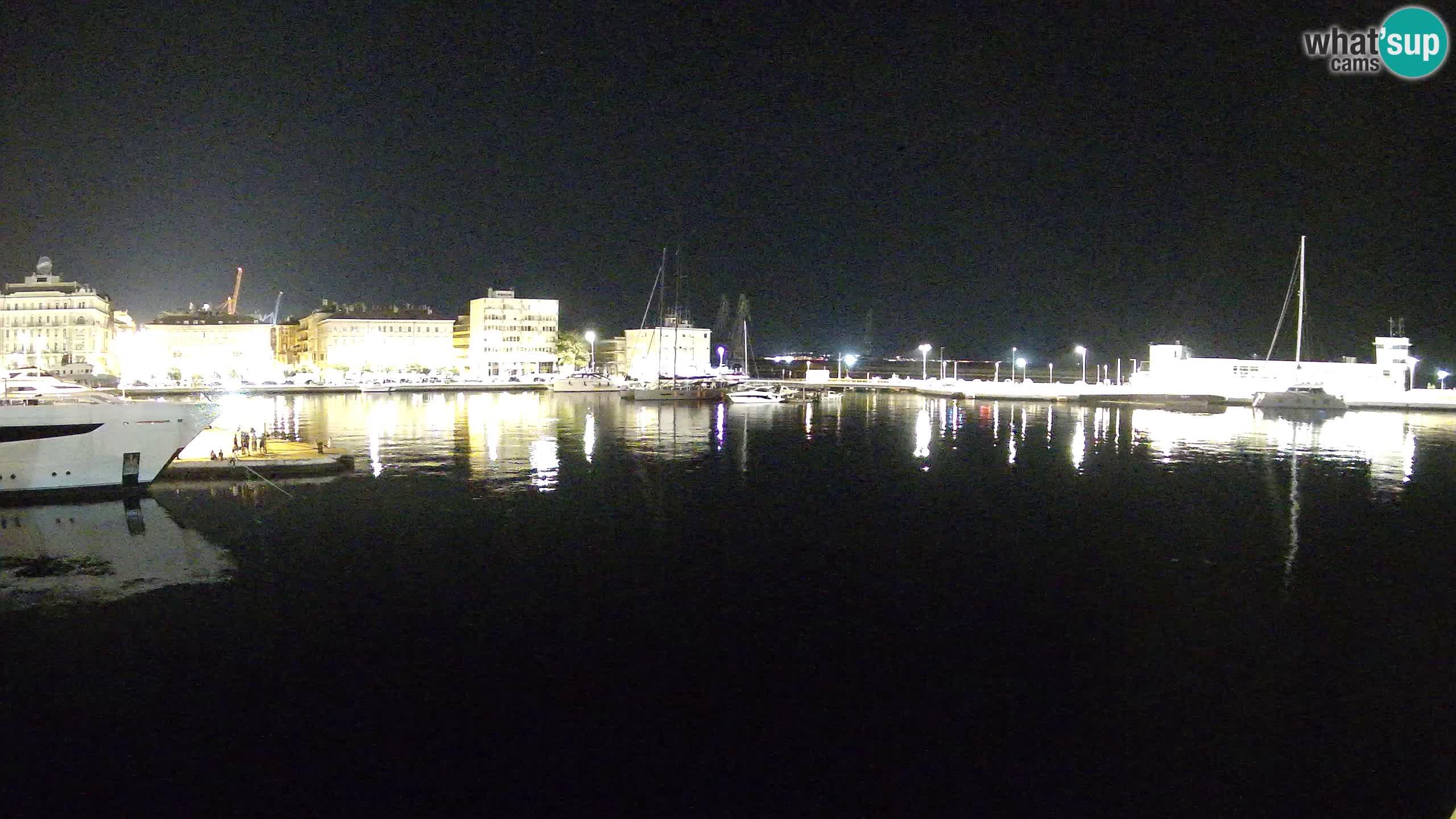 Botel Marina cámara web en vivo Rijeka