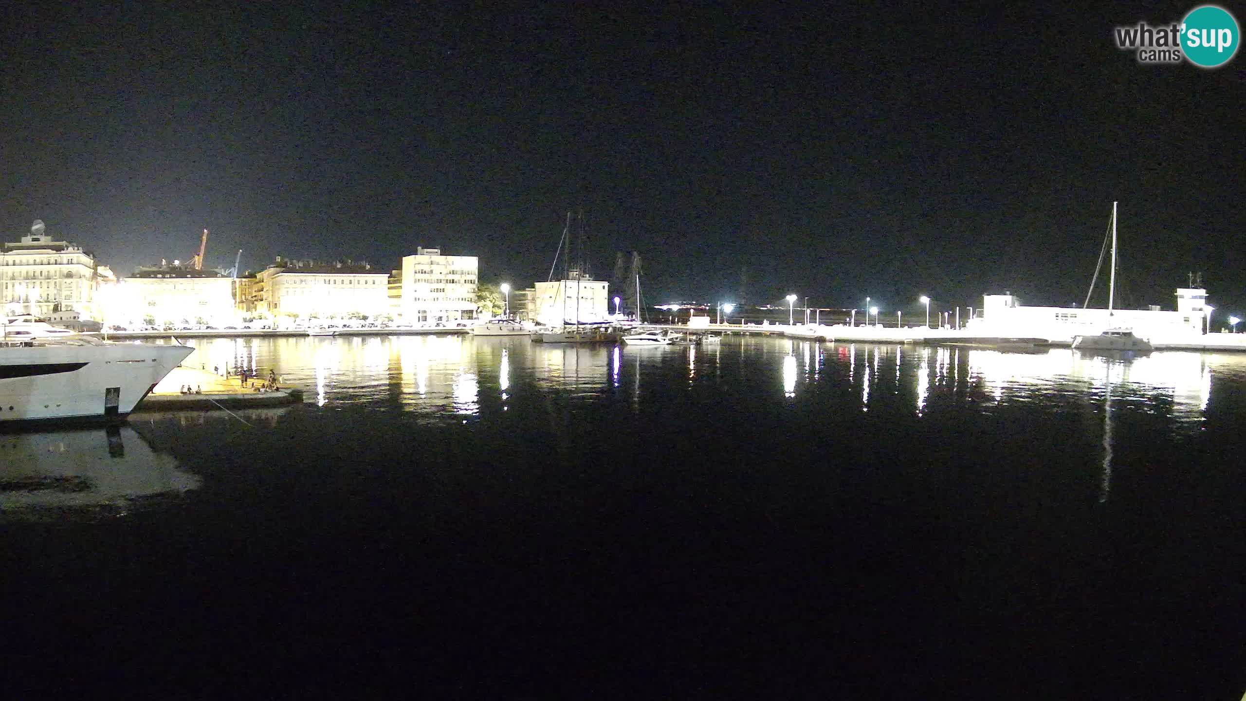 Rijeka – Botel Marina web kamera