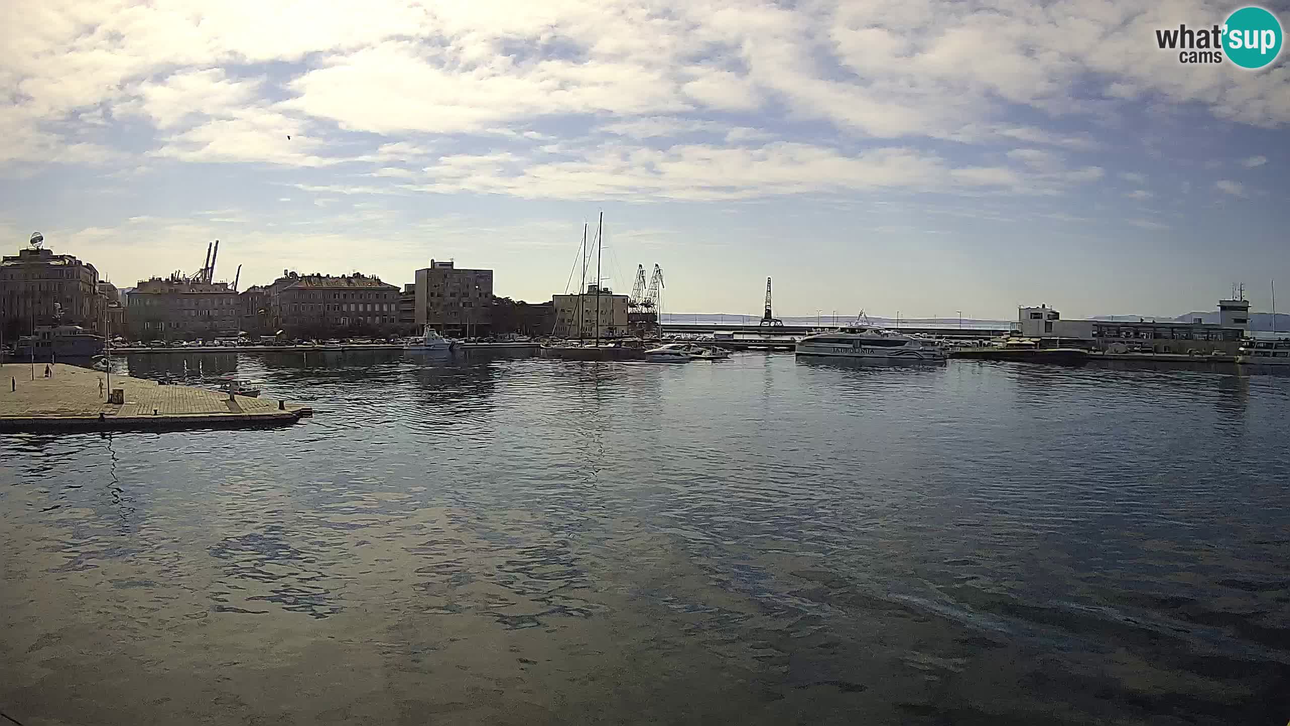 Rijeka – Botel Marina webcam en direct