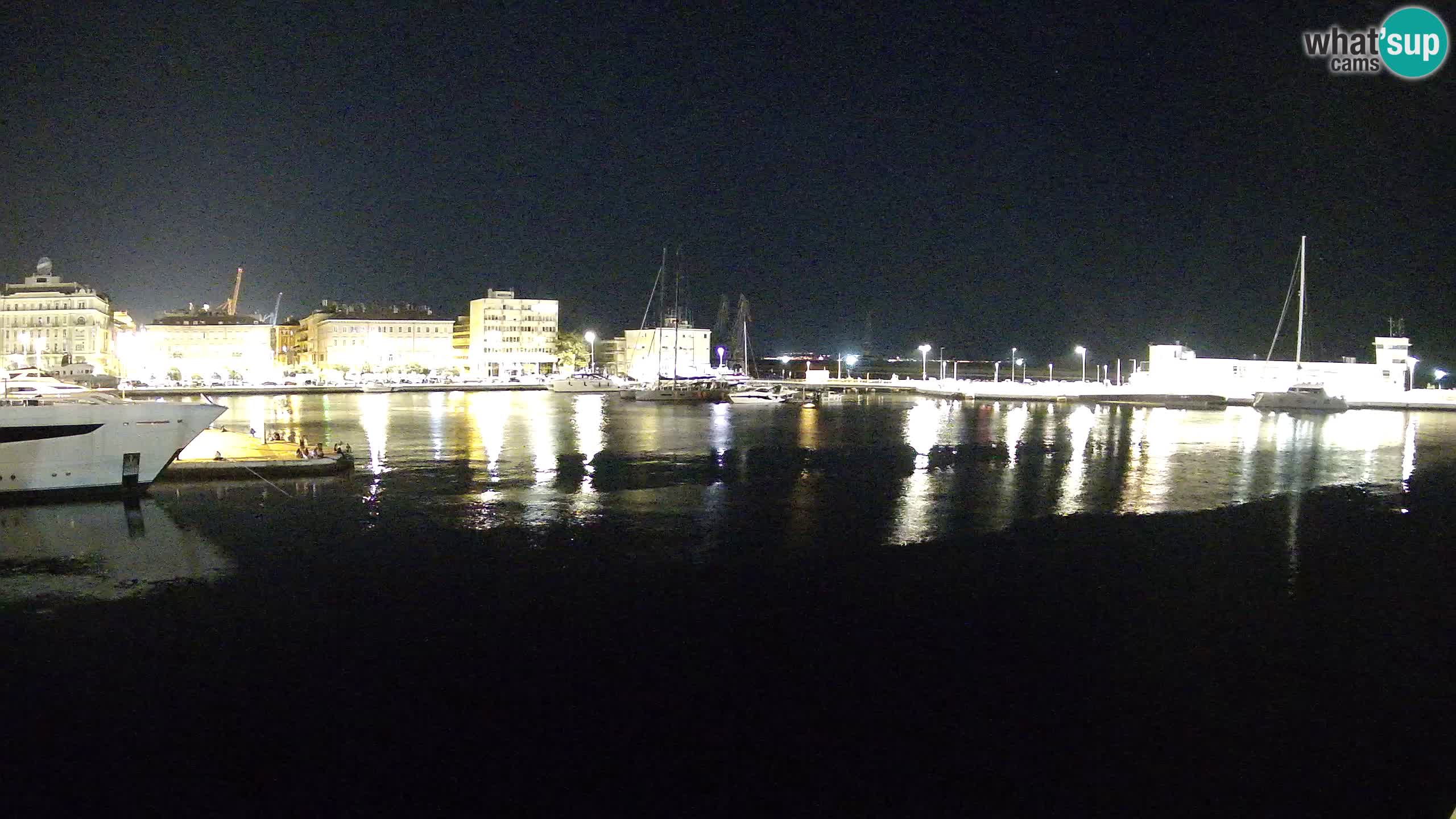 Rijeka – Botel Marina web kamera