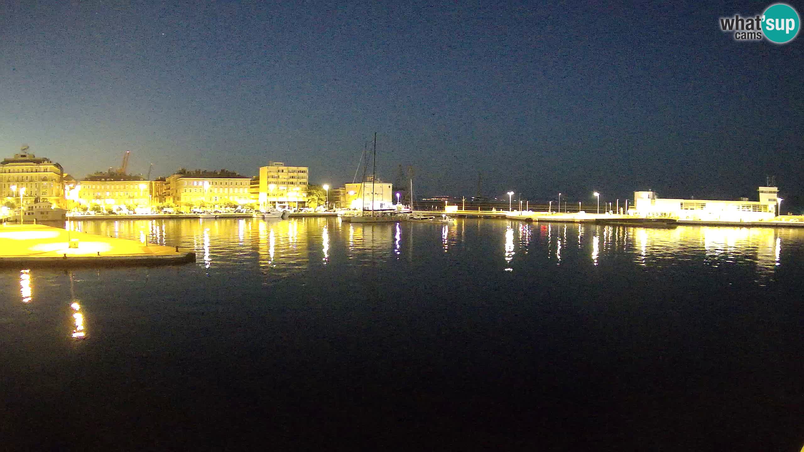 Botel Marina – Rijeka webcam