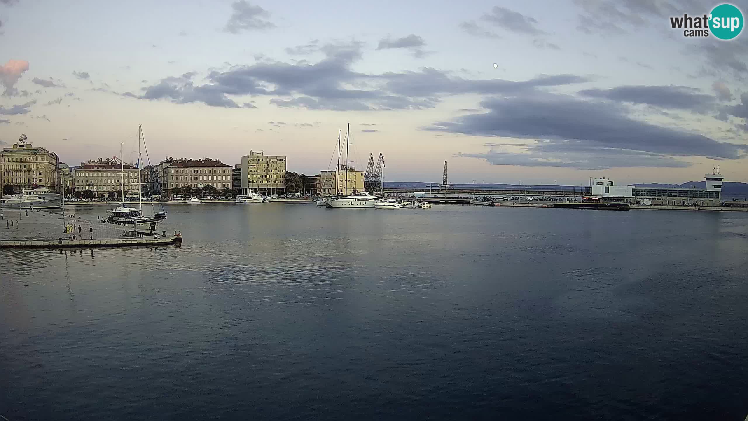 Rijeka – Botel Marina web kamera