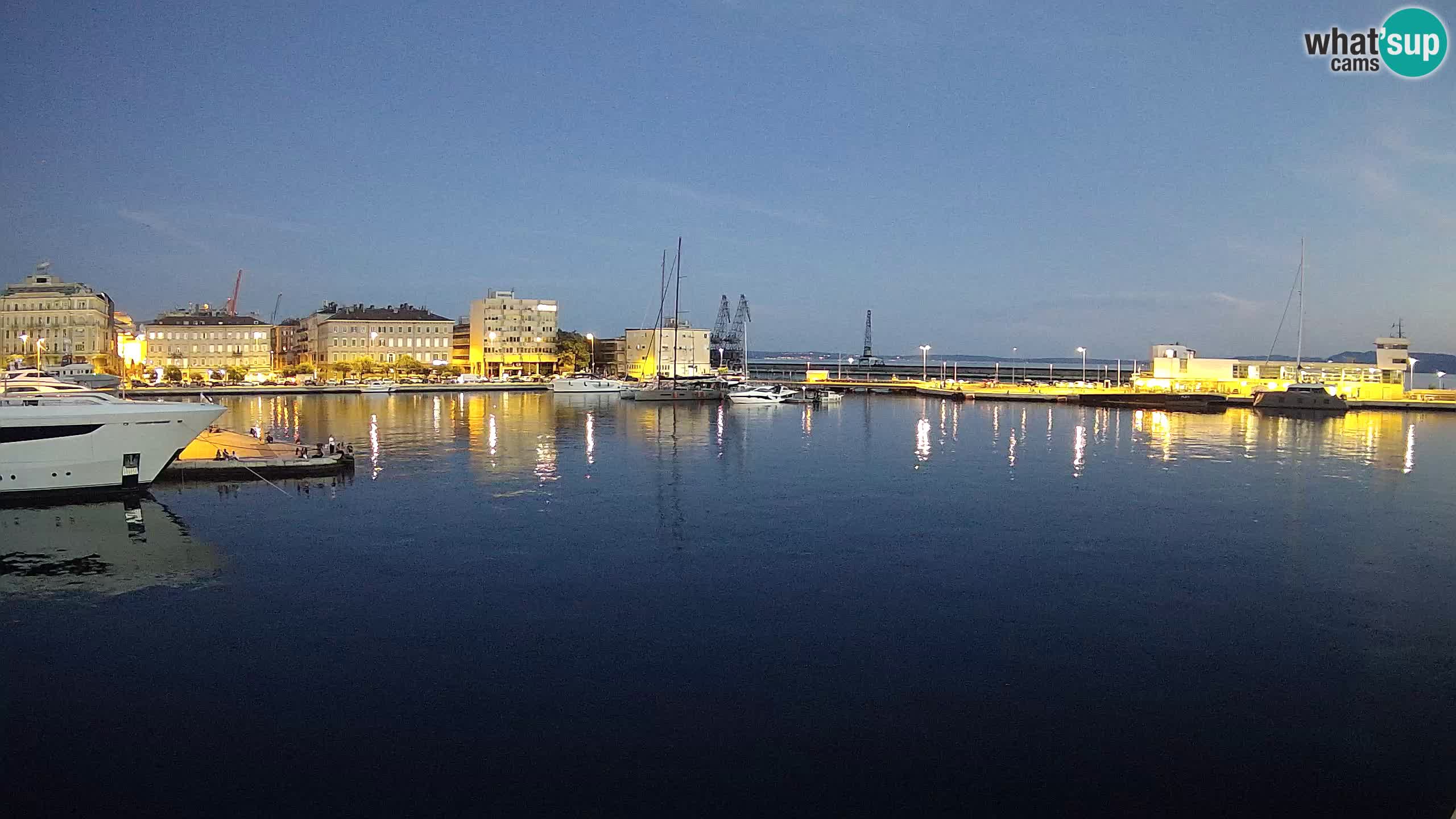 Botel Marina – Fiume live webcam