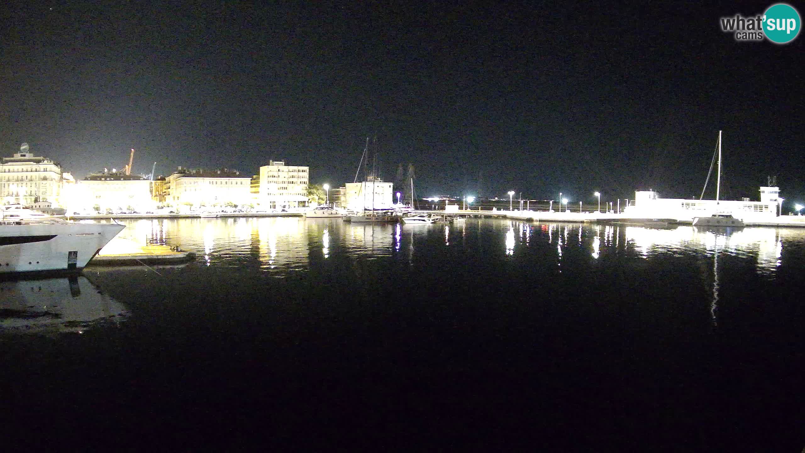 Rijeka – Botel Marina web kamera
