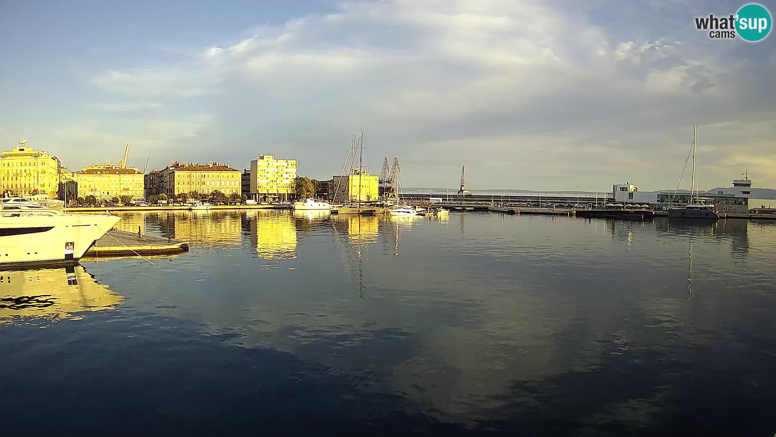 Rijeka – Botel Marina web kamera