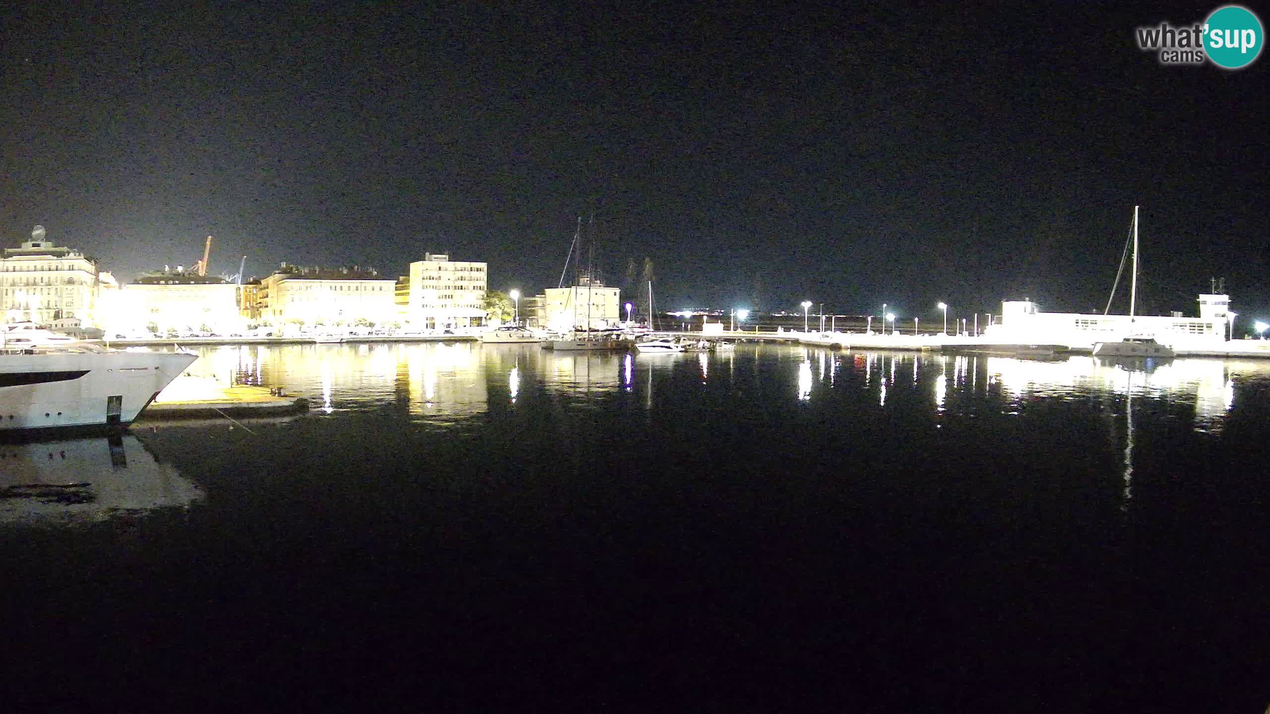 Botel Marina – Rijeka live cam