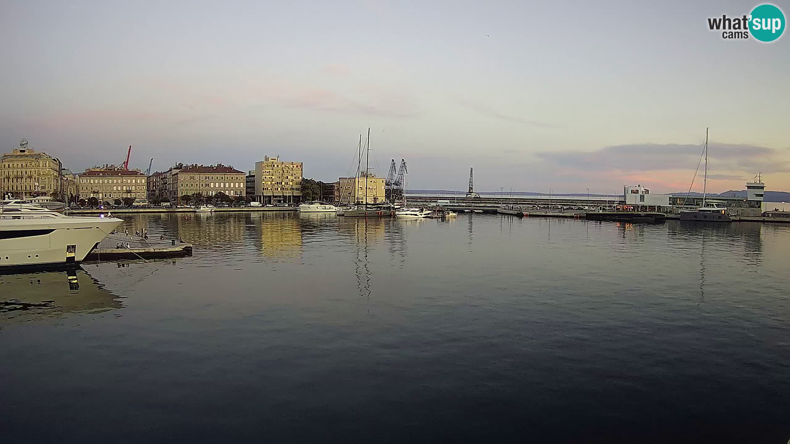 Rijeka – Botel Marina web kamera
