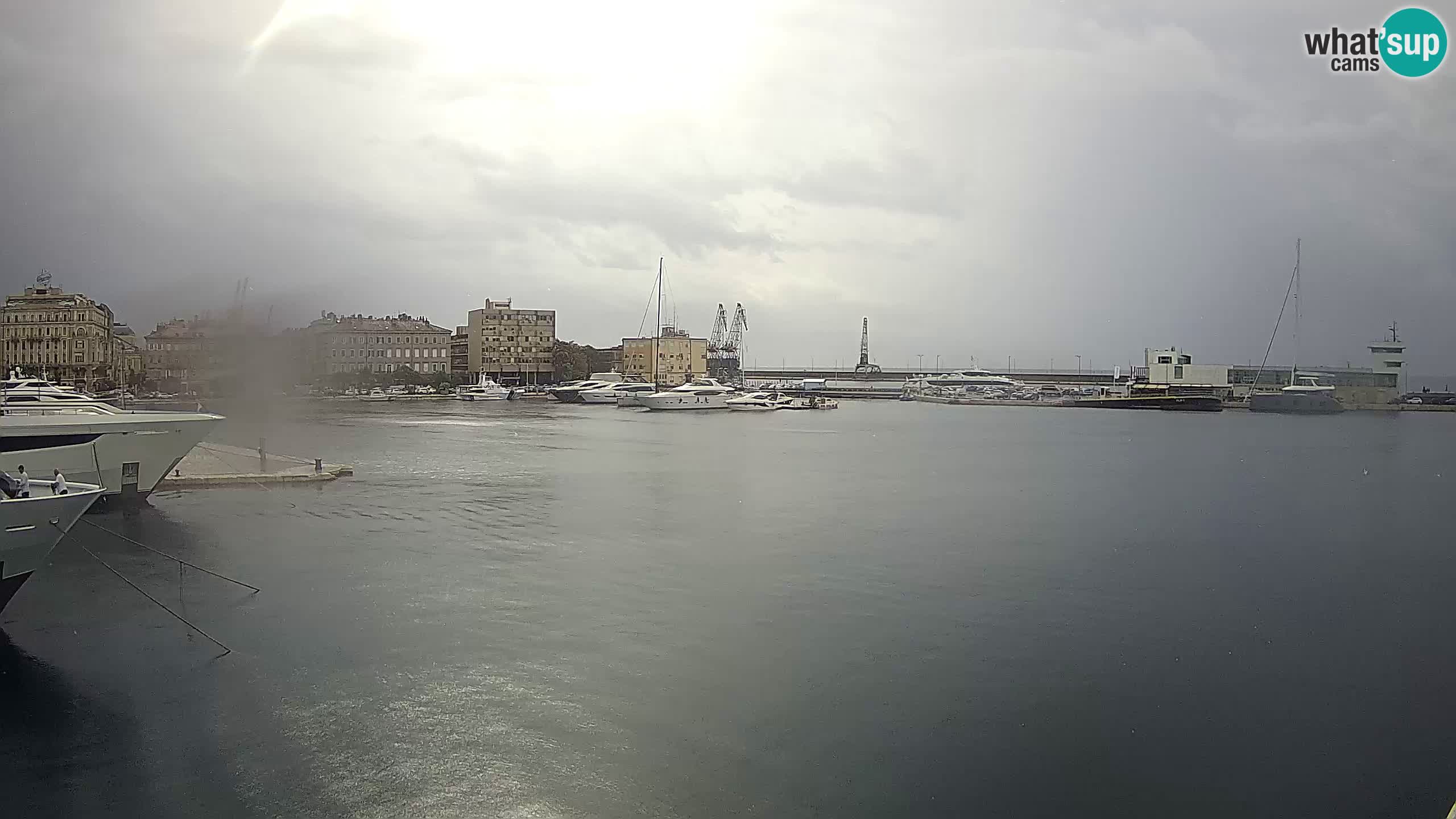 Rijeka – Botel Marina web kamera