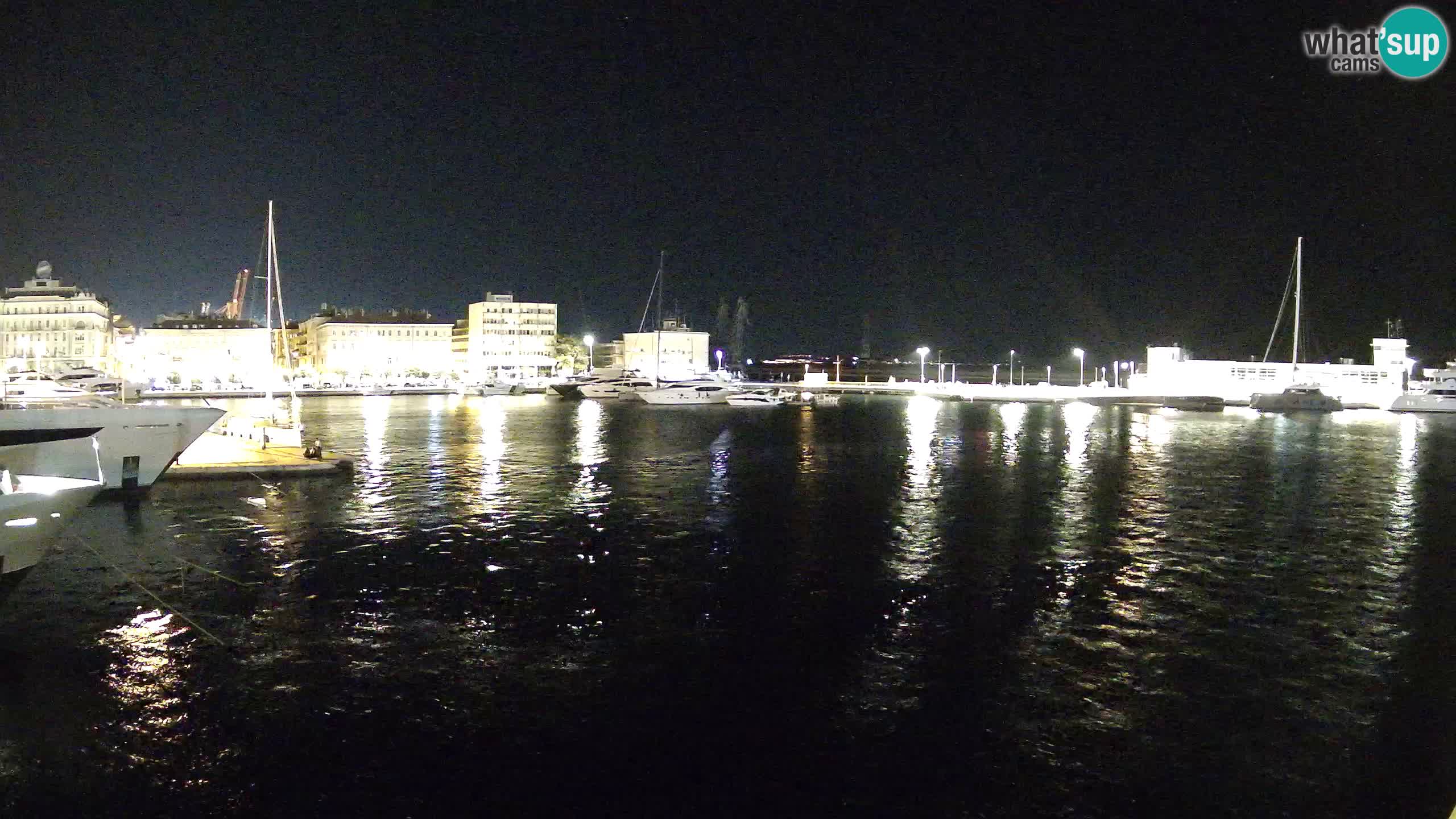 Rijeka – Botel Marina webcam en direct