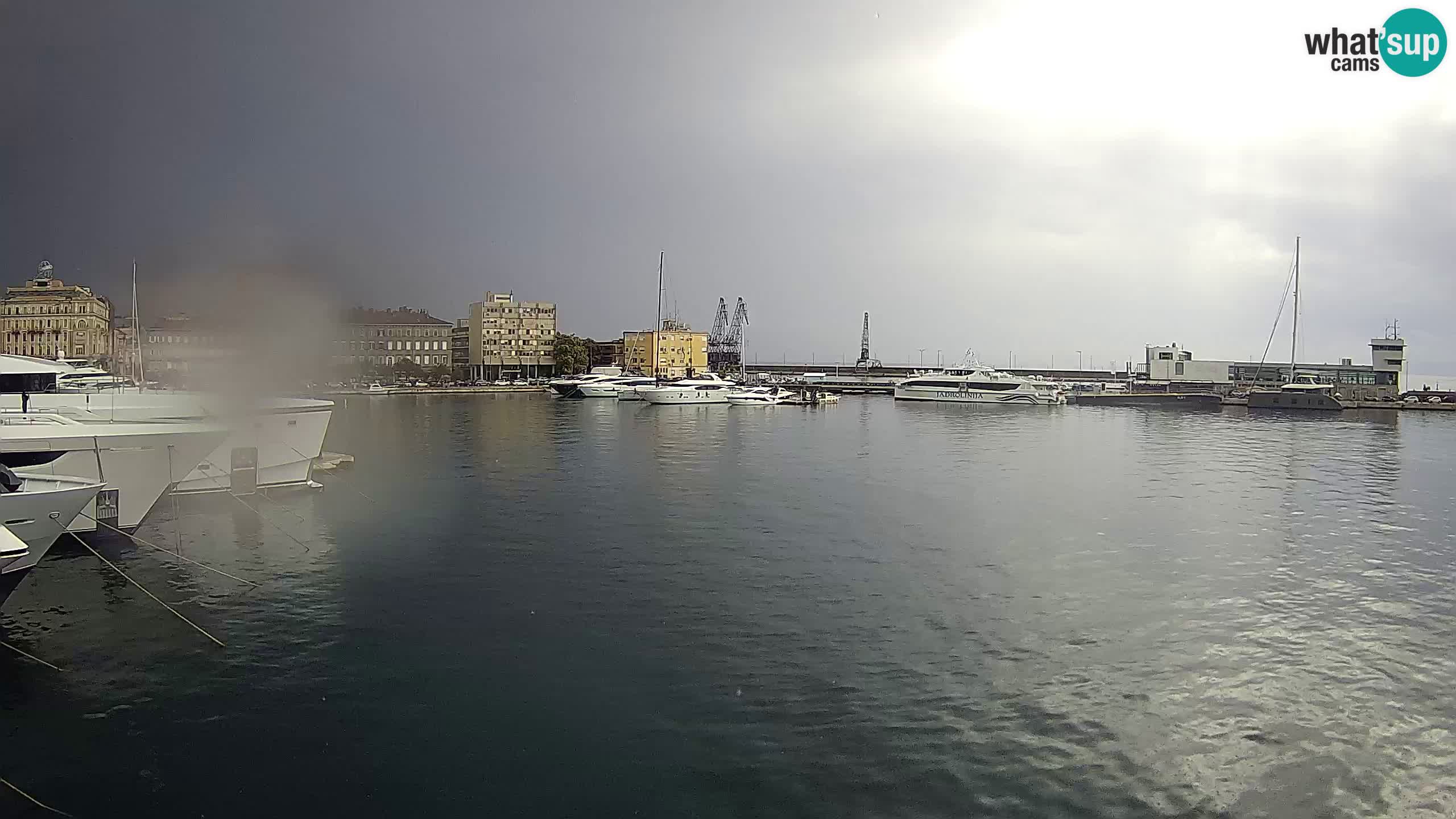 Botel Marina – Fiume live webcam