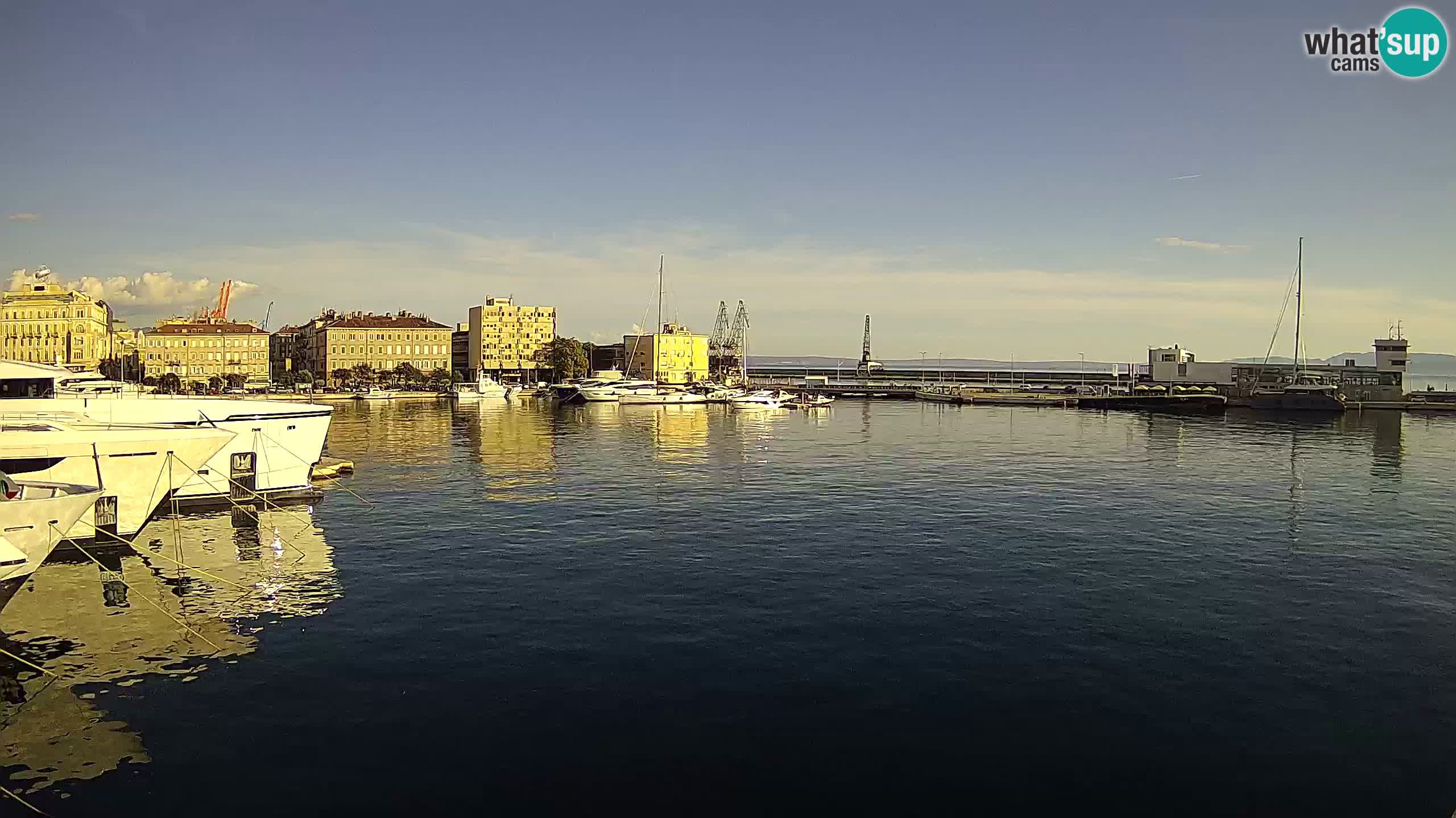 Rijeka – Botel Marina web kamera